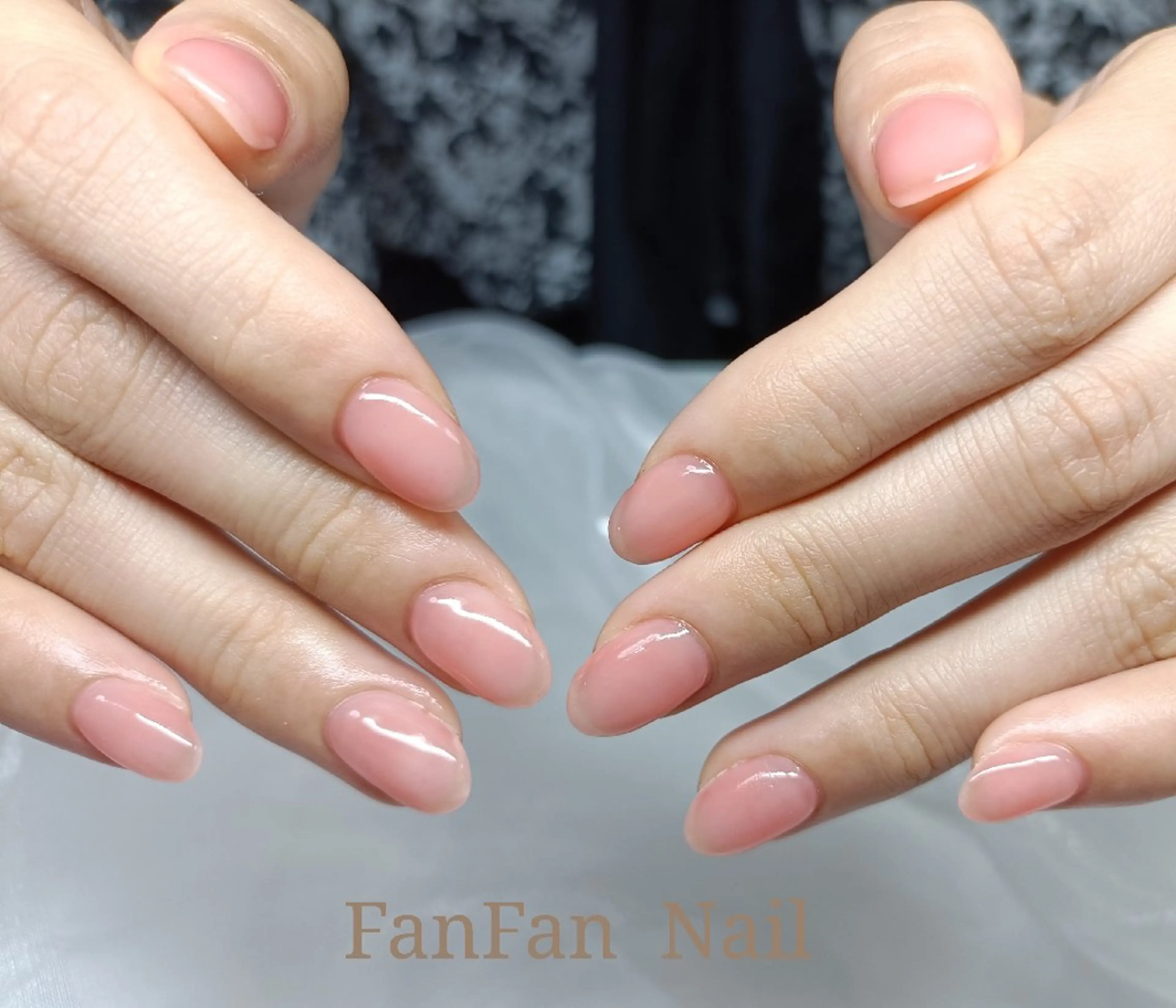 ネイル ワンカラーネイル RUE FANFANNAILのネイルデザイン