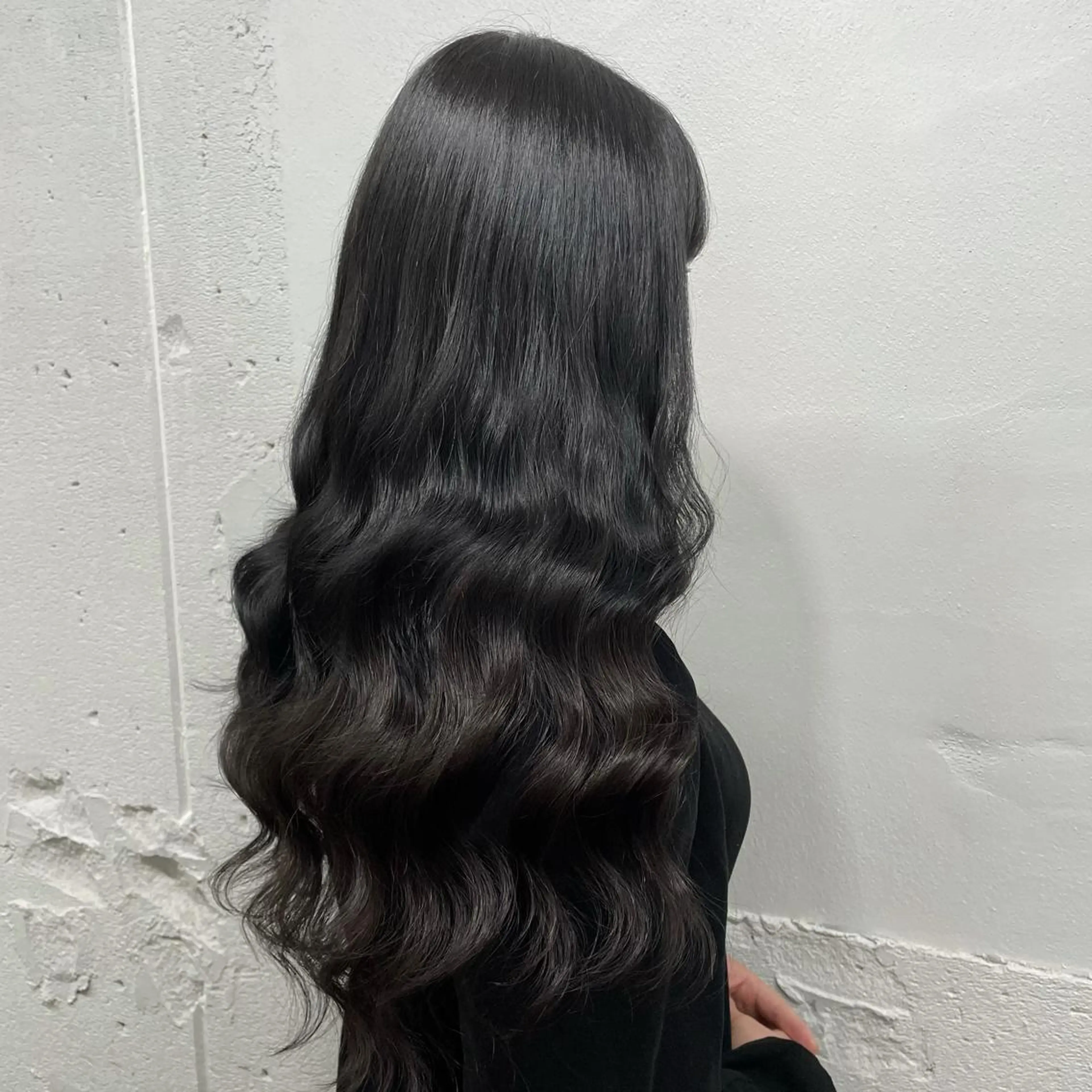 ロング カラー シールエクステ バレイヤージュ ミストバング ダブルカラー  フェイスフレーミング ヘアカラー エクステ 🧡艶髪ちゅるん髪 🫧🧡YUKI❄️のヘアスタイル