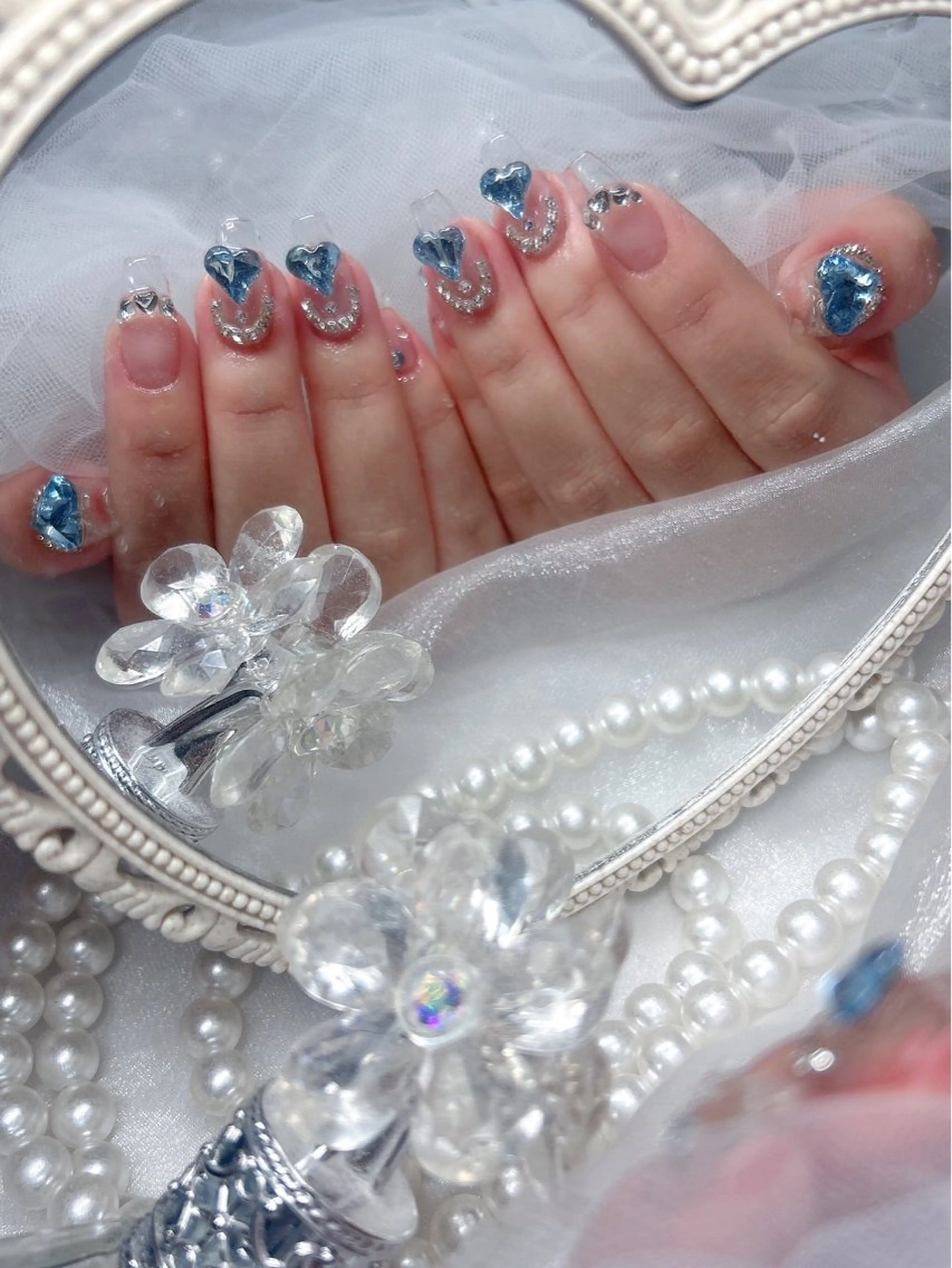 ネイル ハンドネイル ハンドケア Yudia 🫧Kyokaのネイルデザイン