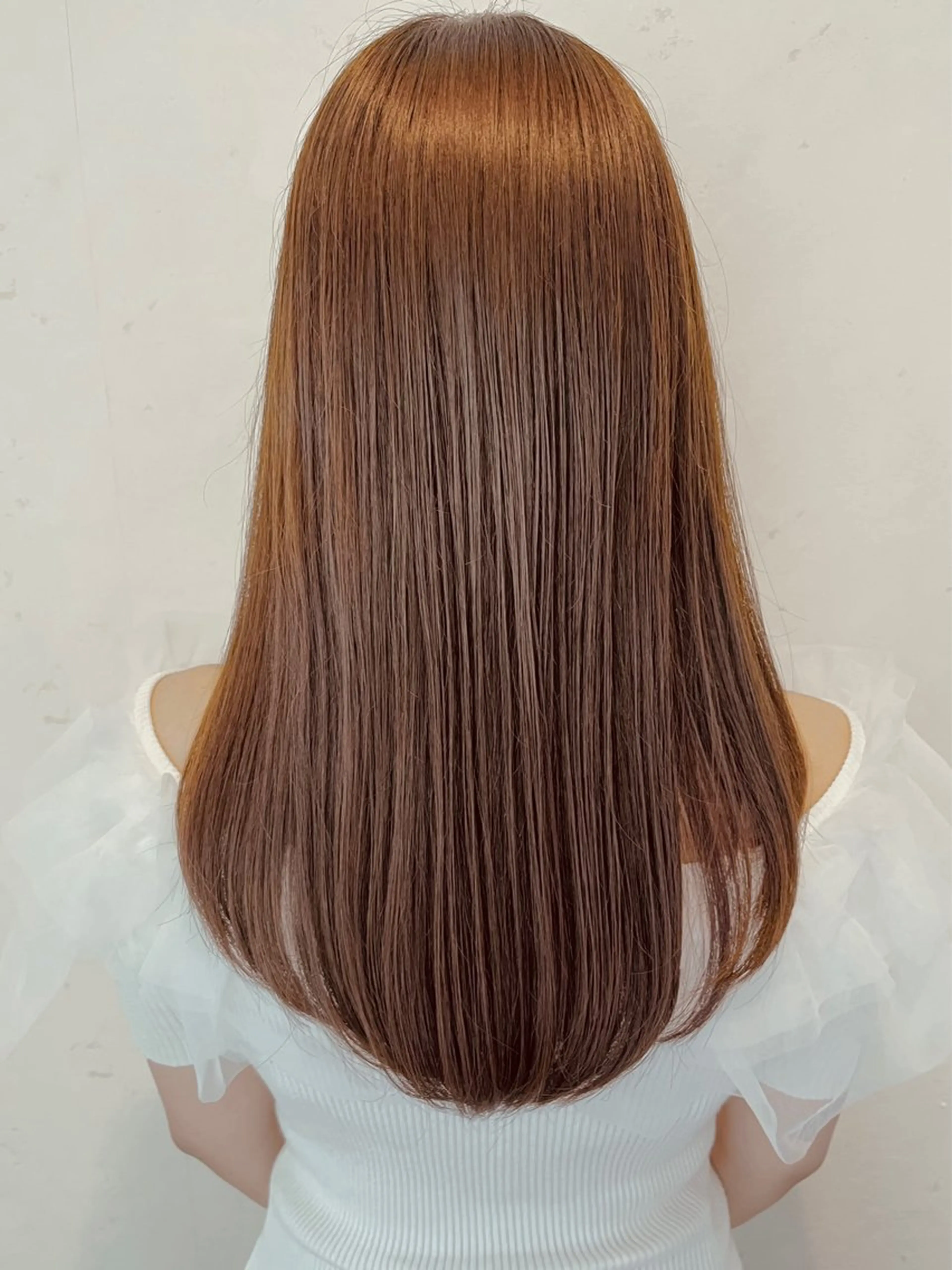 セミロング カラー 伊藤 さやかのヘアスタイル