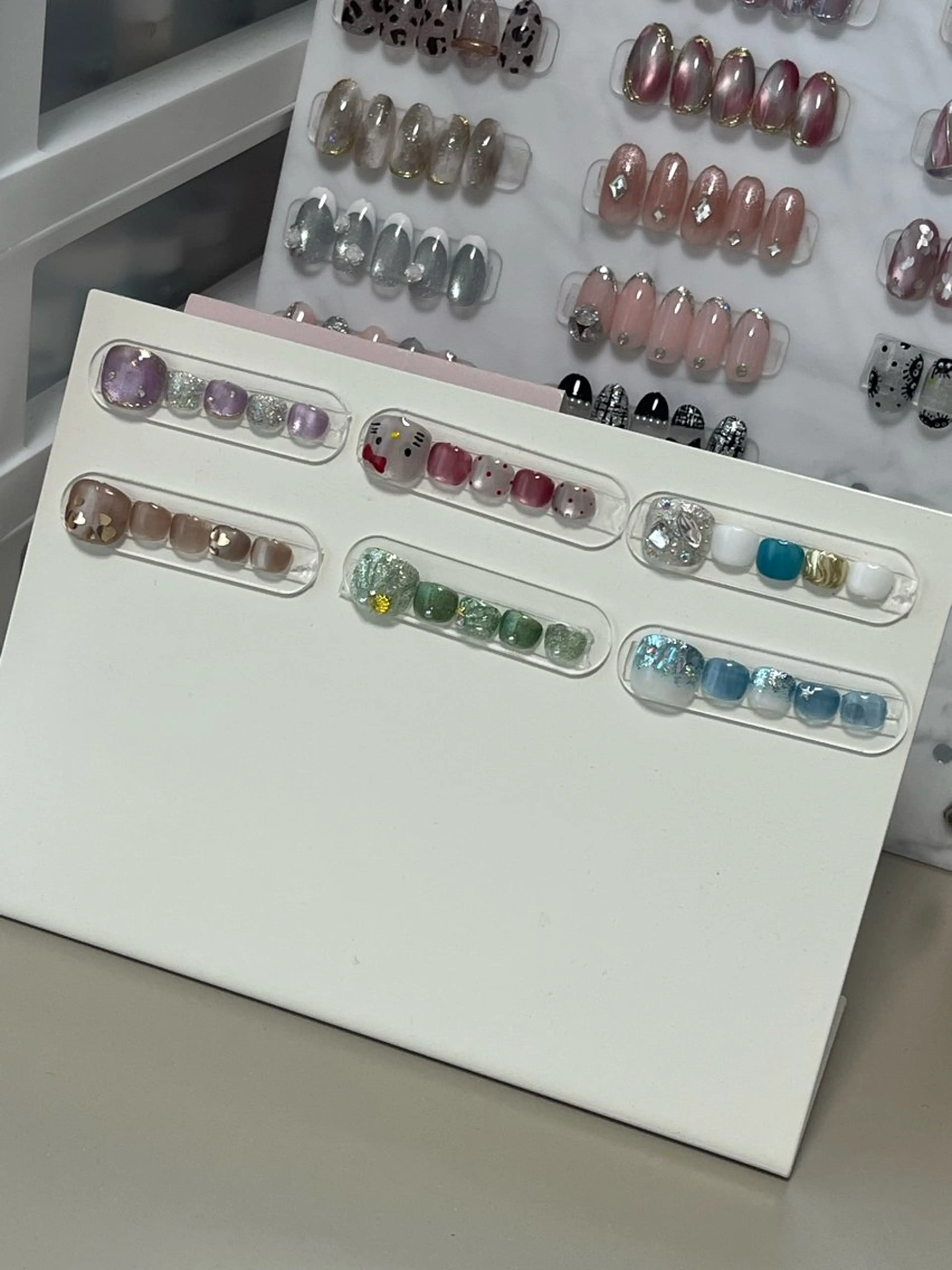 ネイル フットネイル 夏ネイル フットネイル 島田 亜紀のネイルデザイン