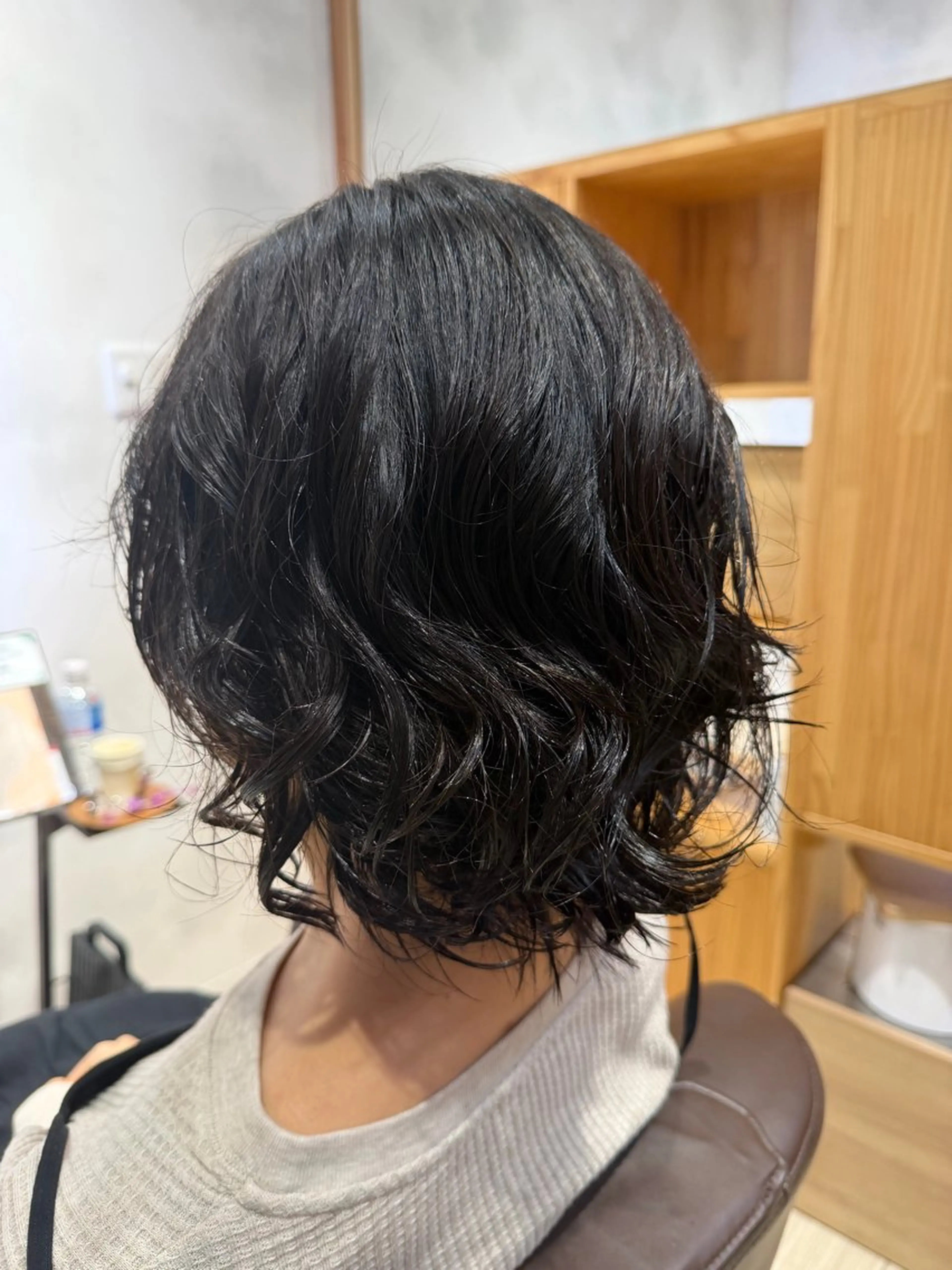 ミディアム パーマ ミディアムパーマ ウルフカット 山田 省吾のヘアスタイル