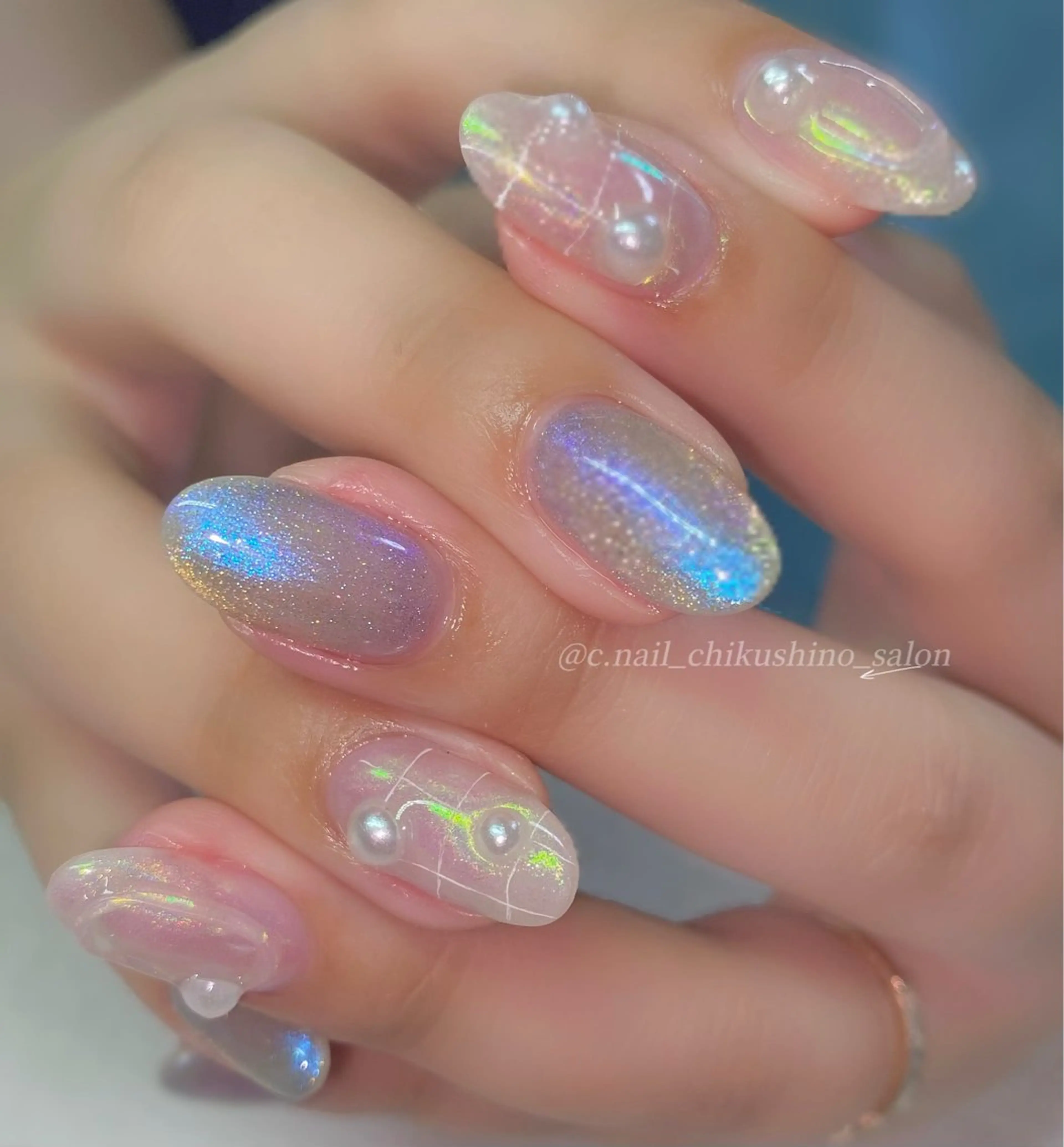 ネイル ハンドネイル C.Nail &Eye筑紫駅のネイルデザイン
