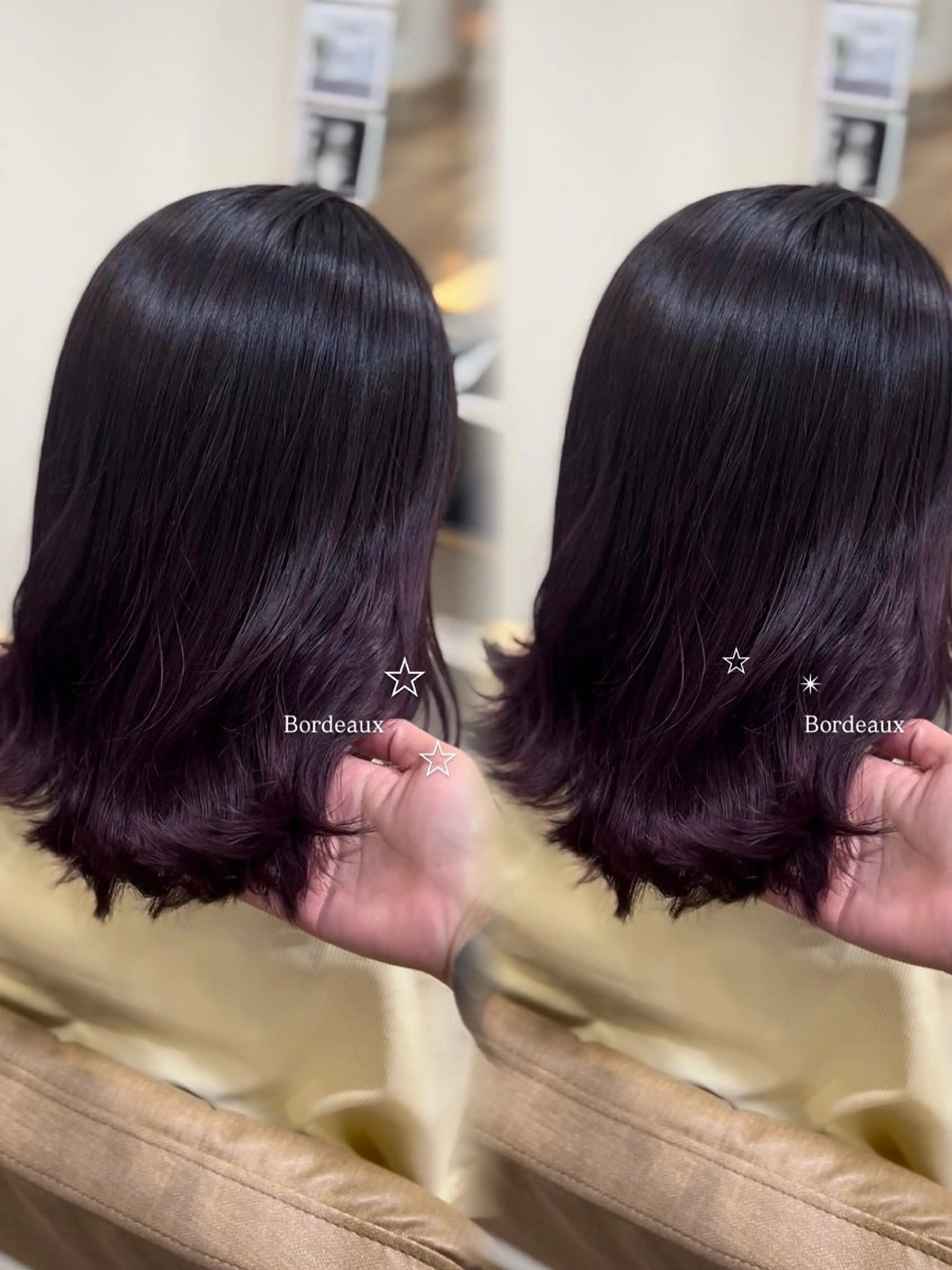 ミディアム ピンク/艶感カラー / AIRI🎀🎀のヘアスタイル