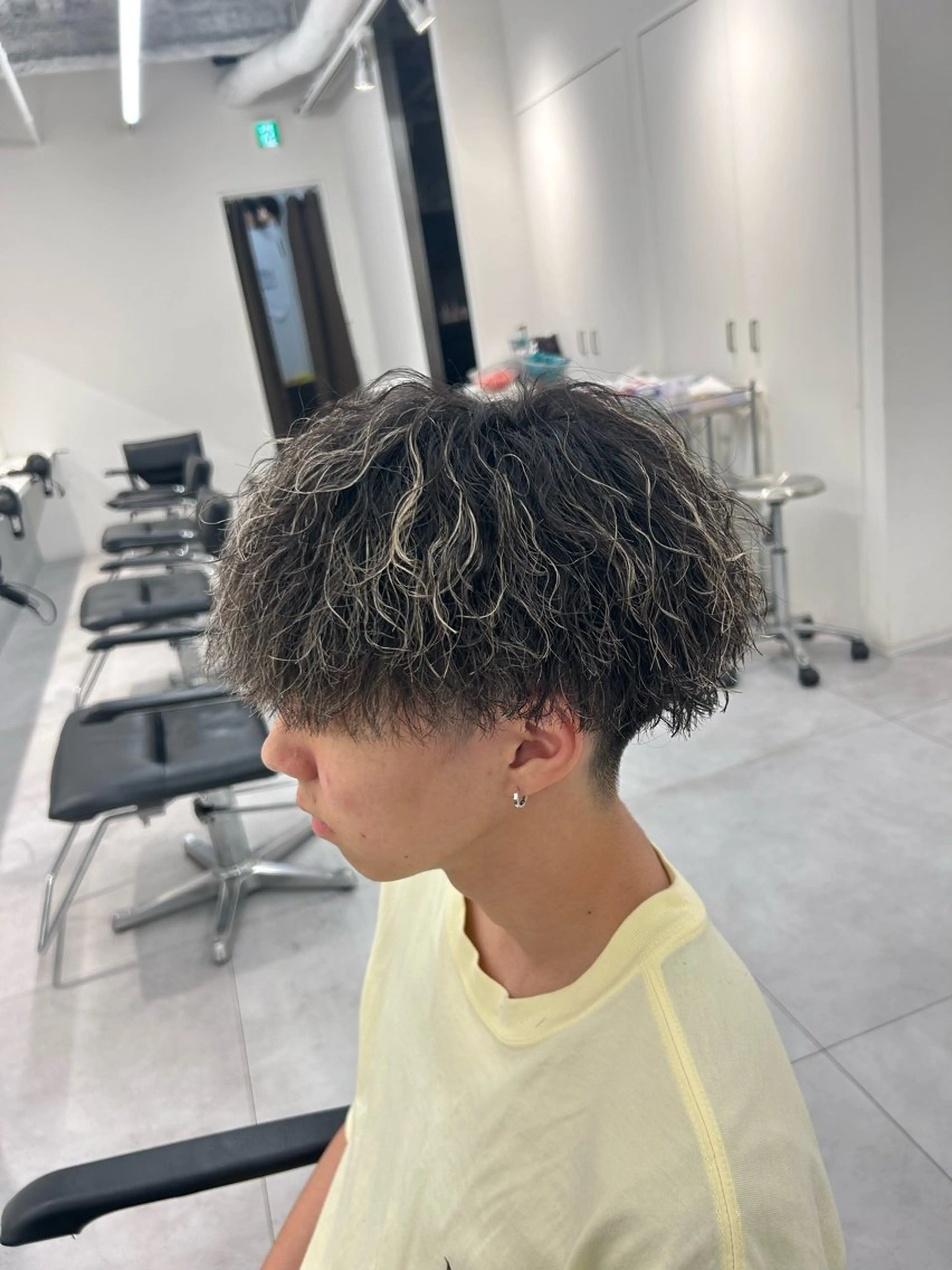 パーマ メンズ メンズ専門/パーマ 特化/栄/北出瑞貴のヘアスタイル