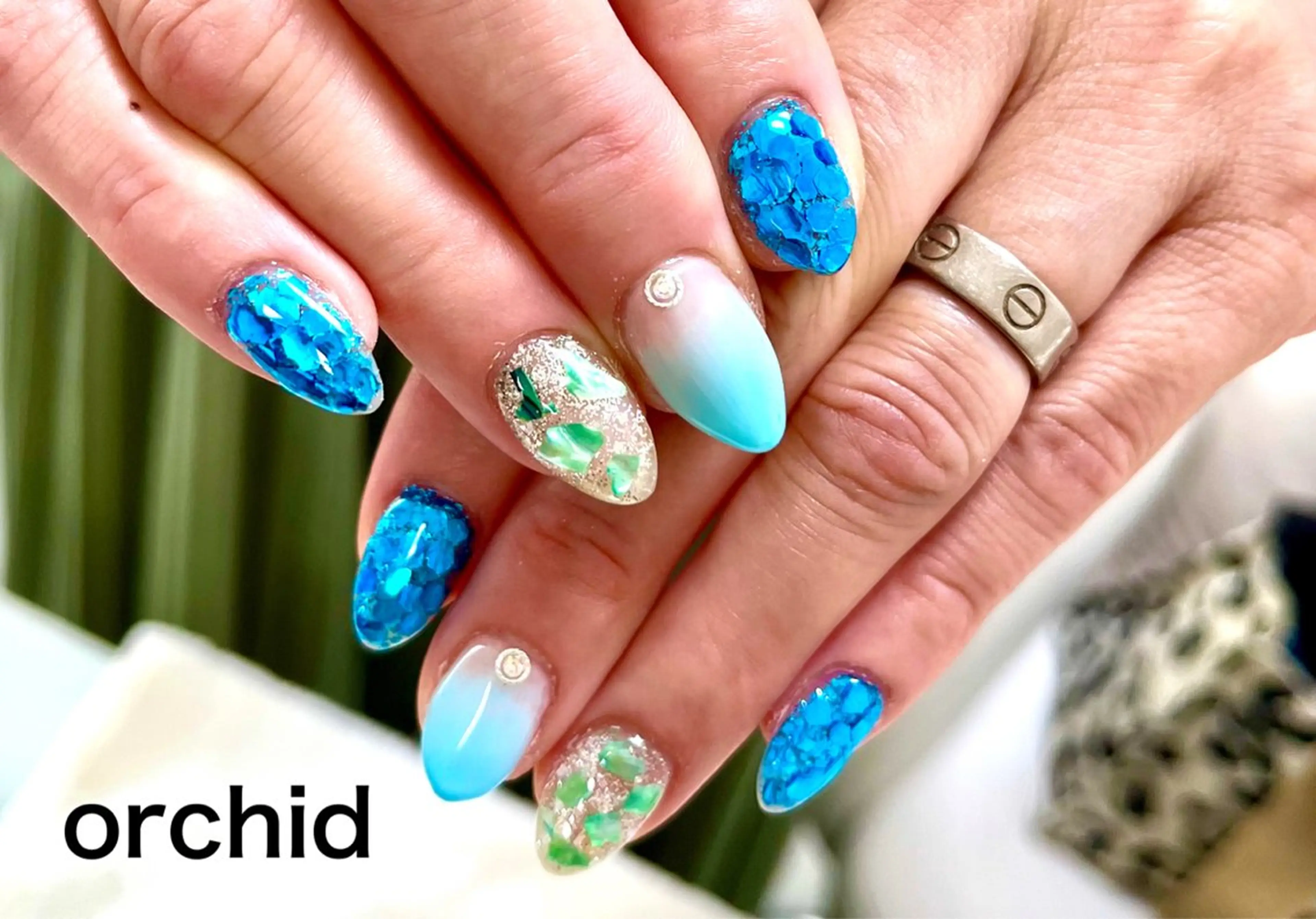 ネイル orchid ♡オーキッドのネイルデザイン