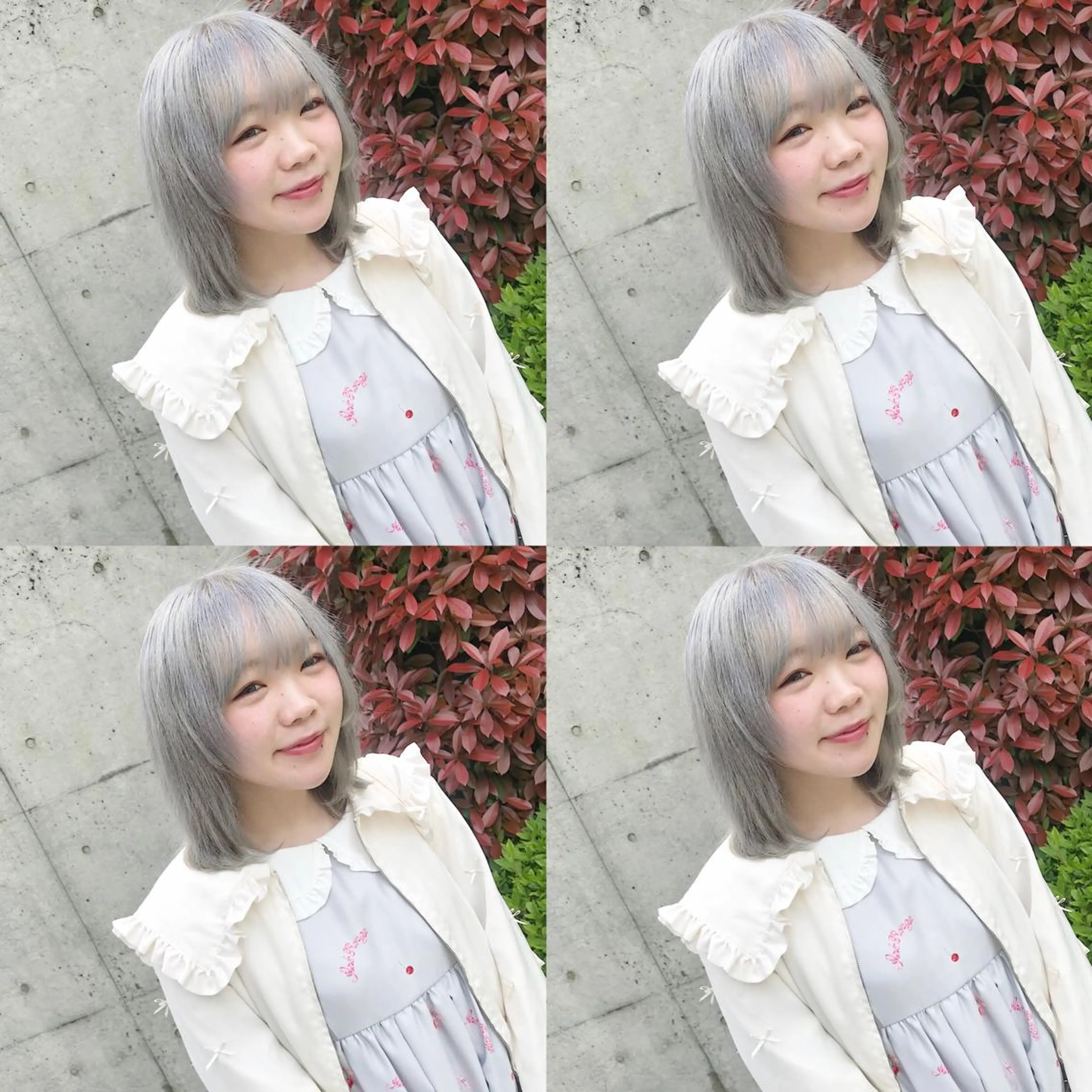 ミディアム カラー ヘアアレンジ カット ヘアカラー トリートメント TAKUMAブリーチ /切りっぱなし🪽のヘアスタイル