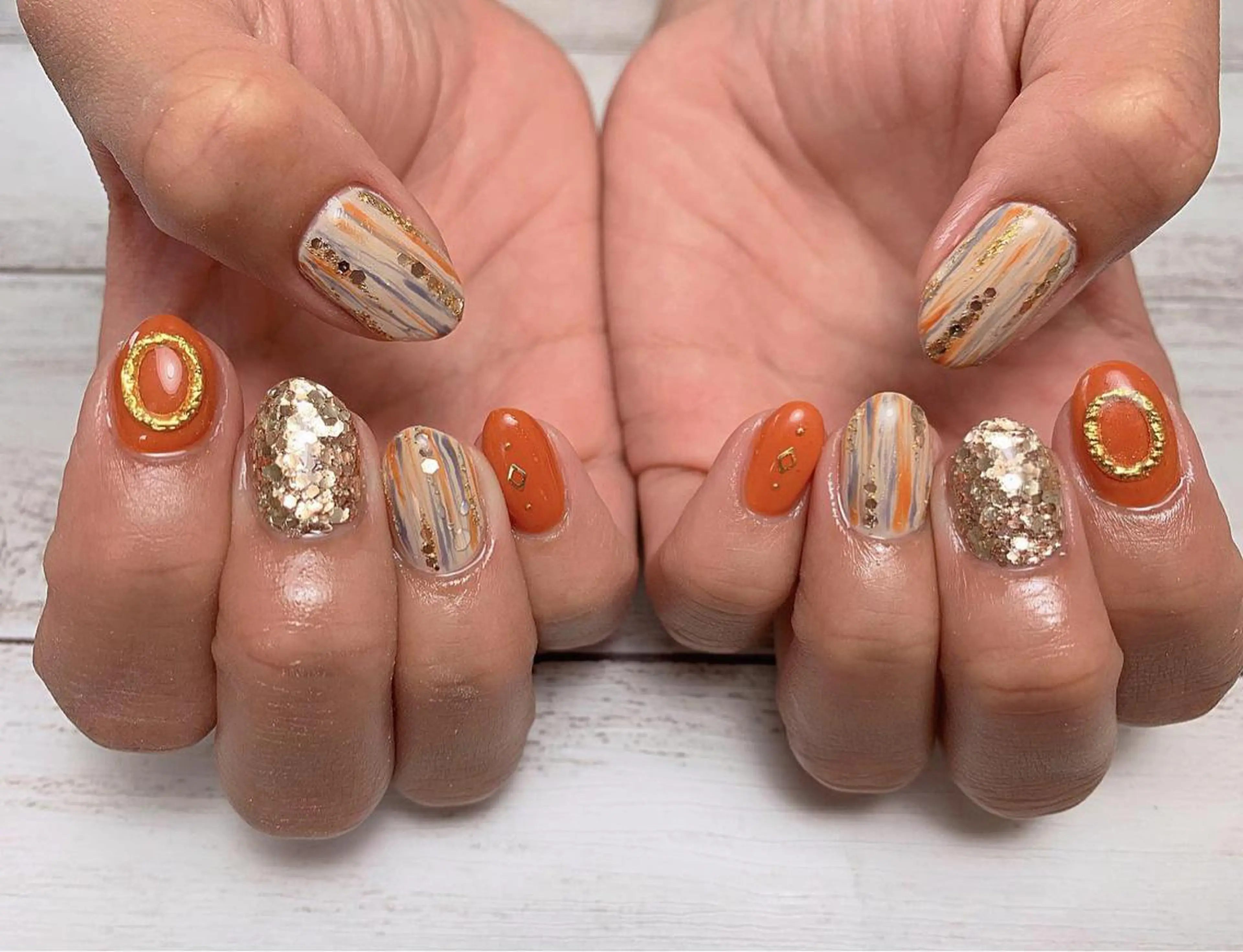 ネイル 菅野 愛花のネイルデザイン