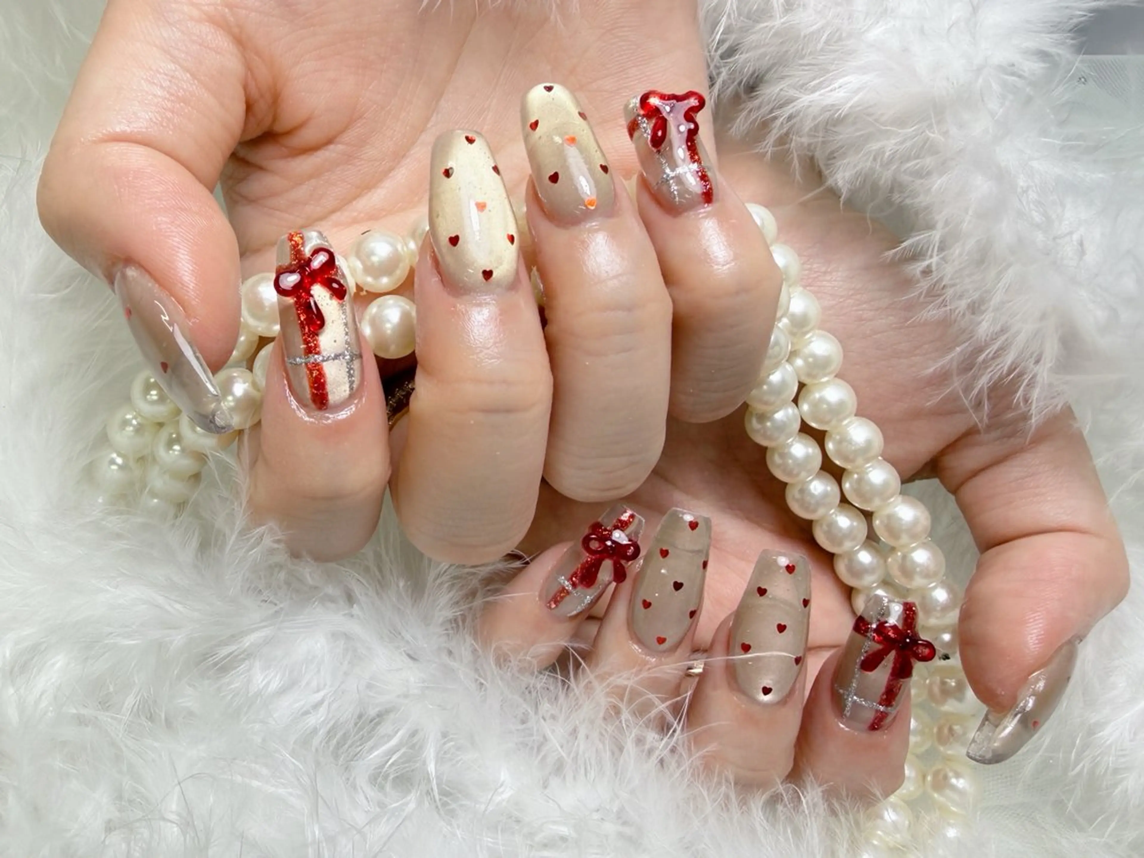 ネイル lucky nail 歌舞伎町のネイルデザイン