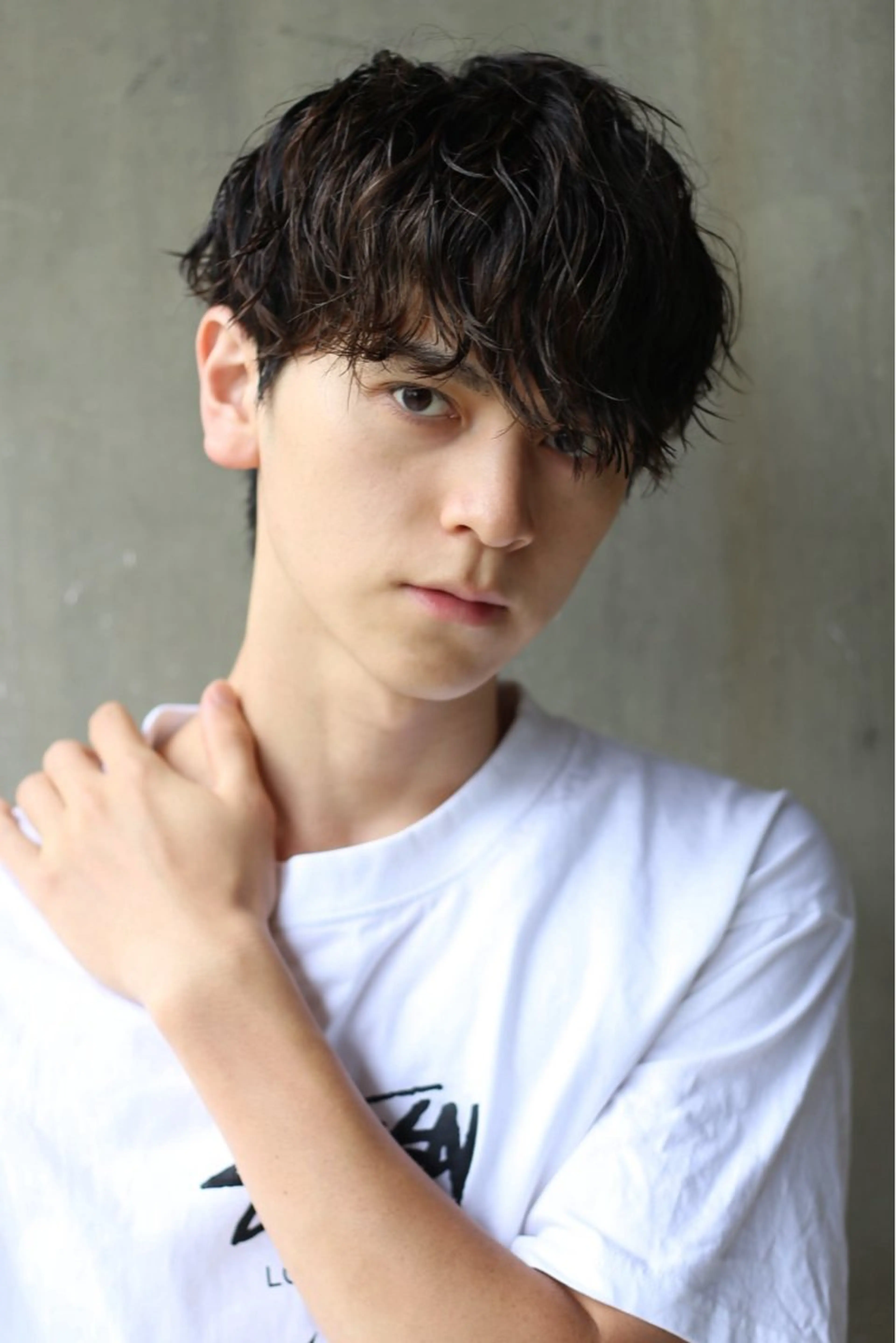 刈り上げマッシュ。の写真