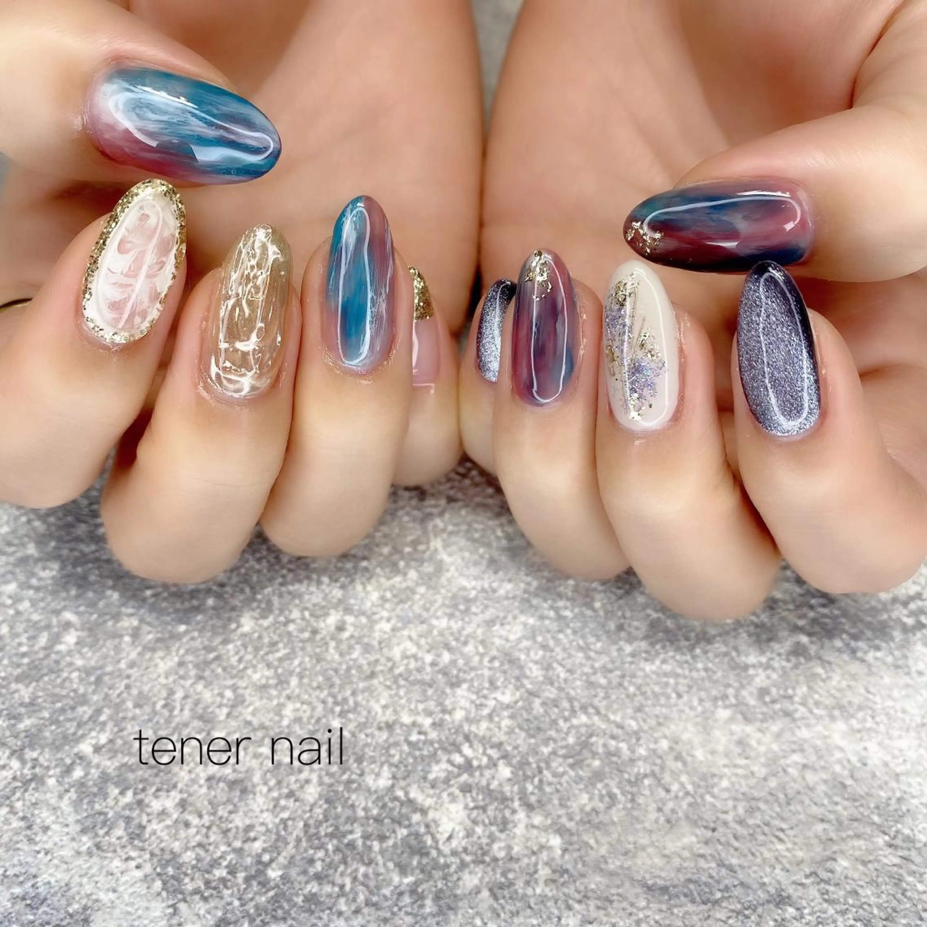 ネイル ニュアンスネイル テネルネイル tener nailのネイルデザイン