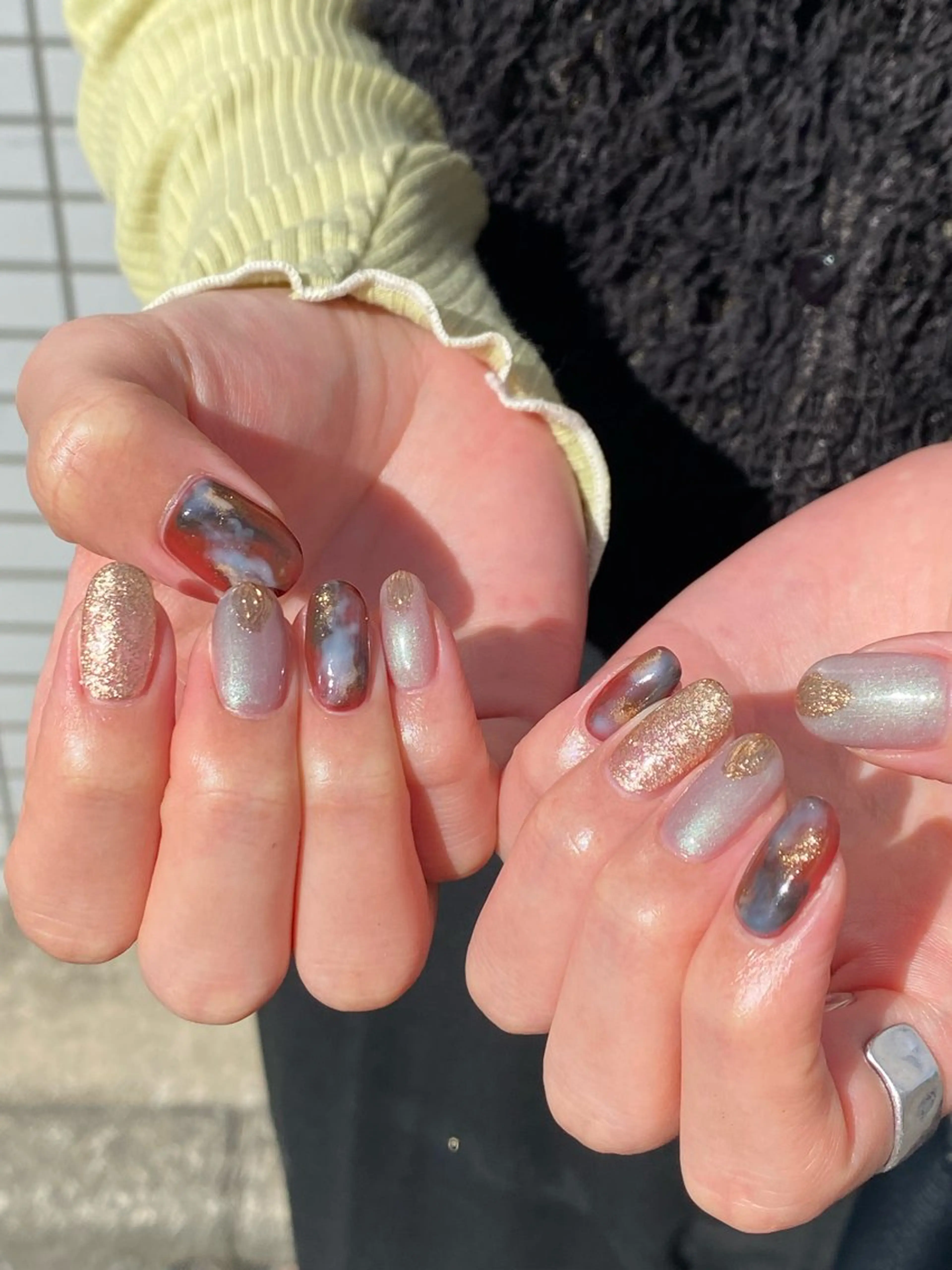 ネイル ハンドネイル ＦreeDoＭ   Design所属・W KUMIのネイルデザイン