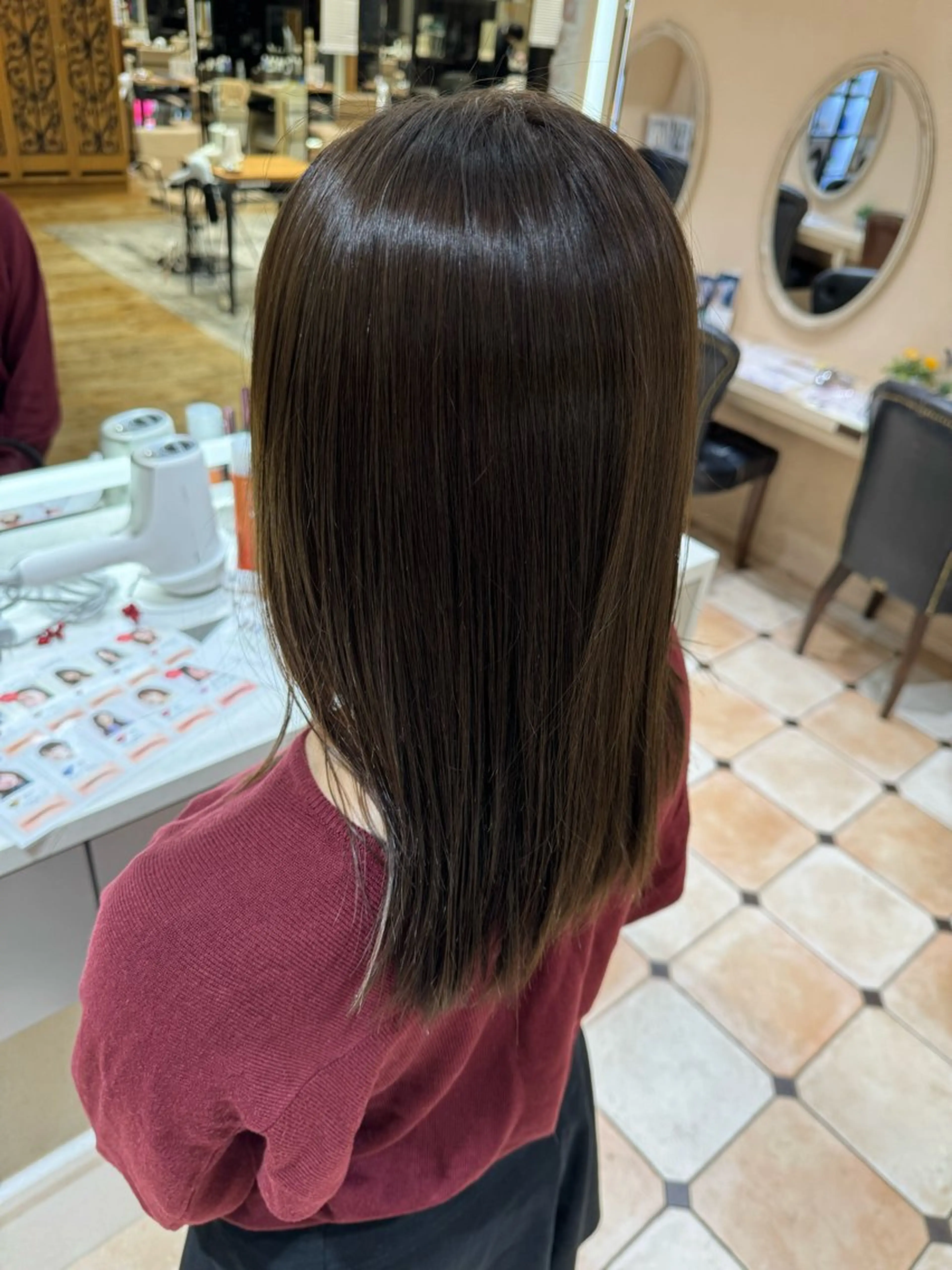 セミロング 表参道/ツヤツヤ/ 透明感🎨田嶋翔真のヘアスタイル