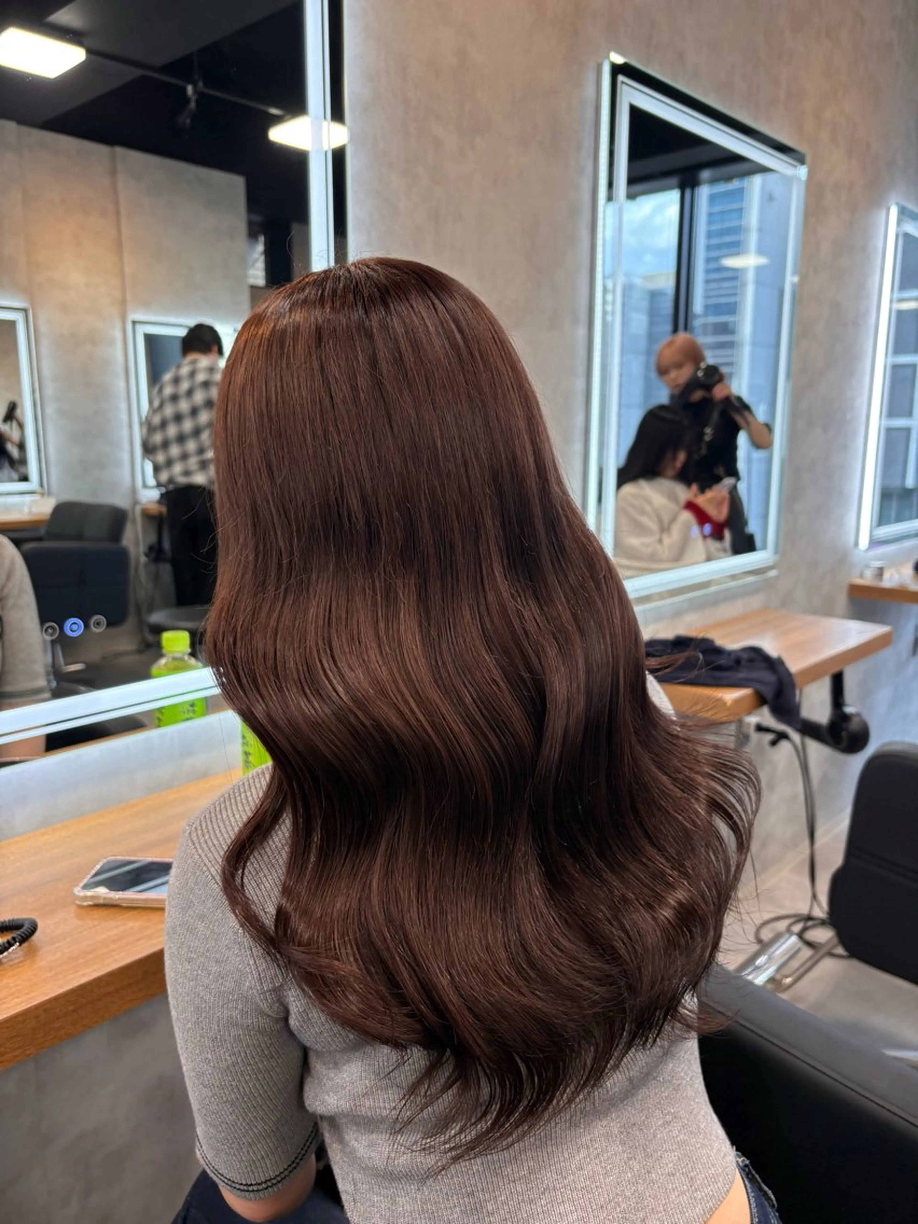 セミロング カラー ヘアアレンジ ヘアカラー 神谷勇太/ 札幌透明感カラー特化のヘアスタイル