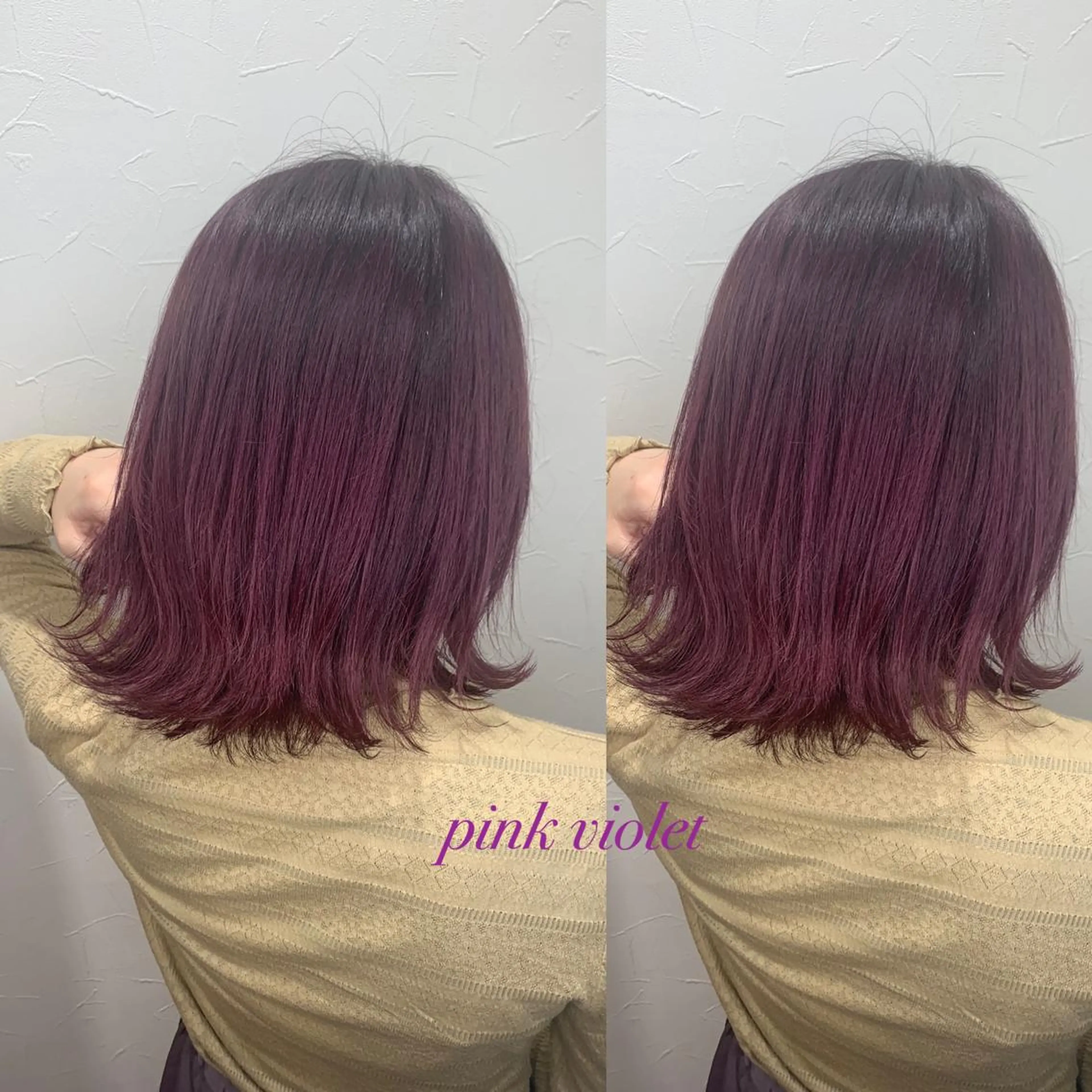 ミディアム 外ハネヘア カット パーマ お悩み、似合わせ提案 将真のヘアスタイル