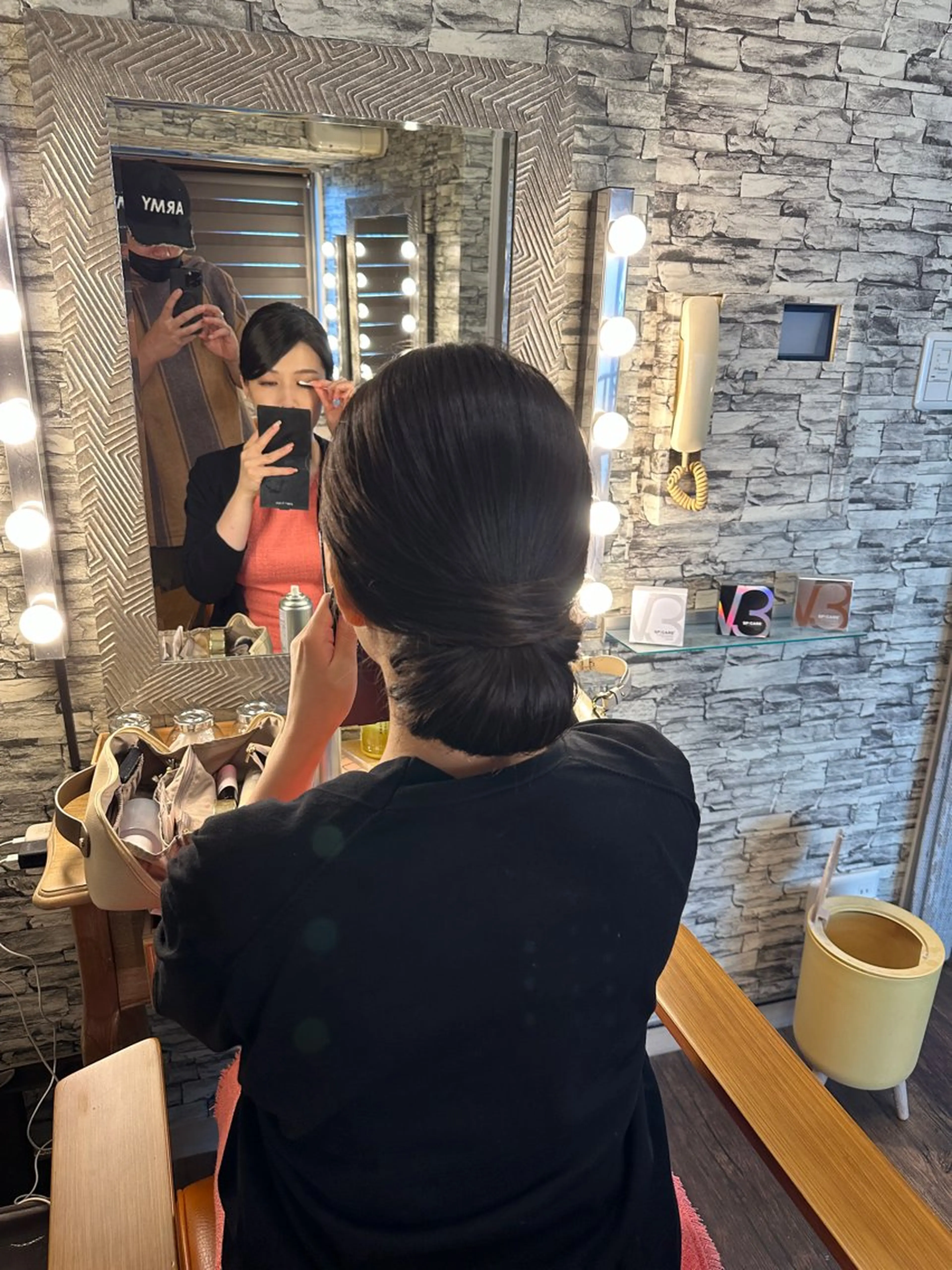 ミディアム ヘアアレンジ hair make  Lucciのヘアスタイル