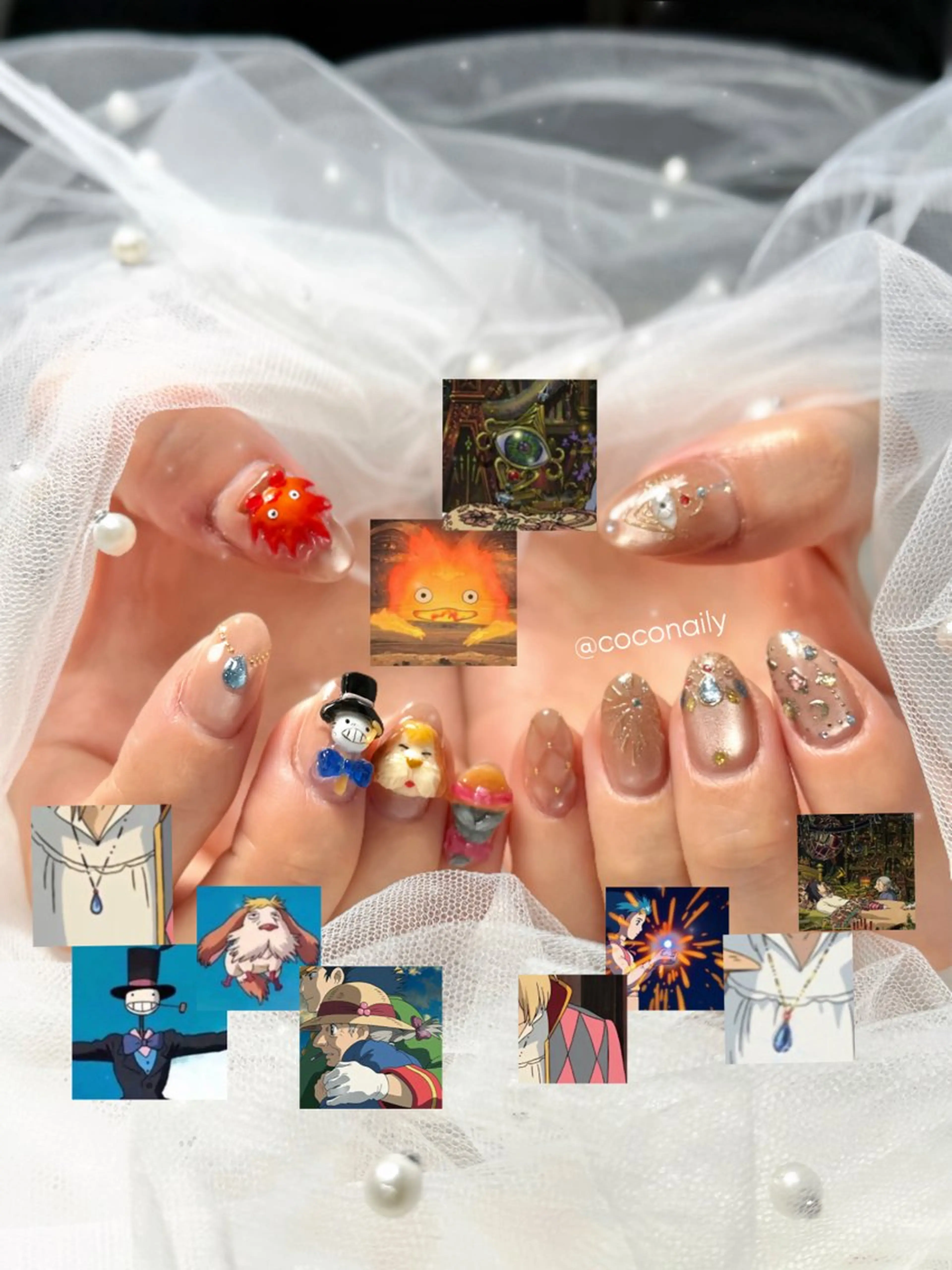 ネイル アートネイル 持ち込み ハンドネイル Coco Nailのネイルデザイン