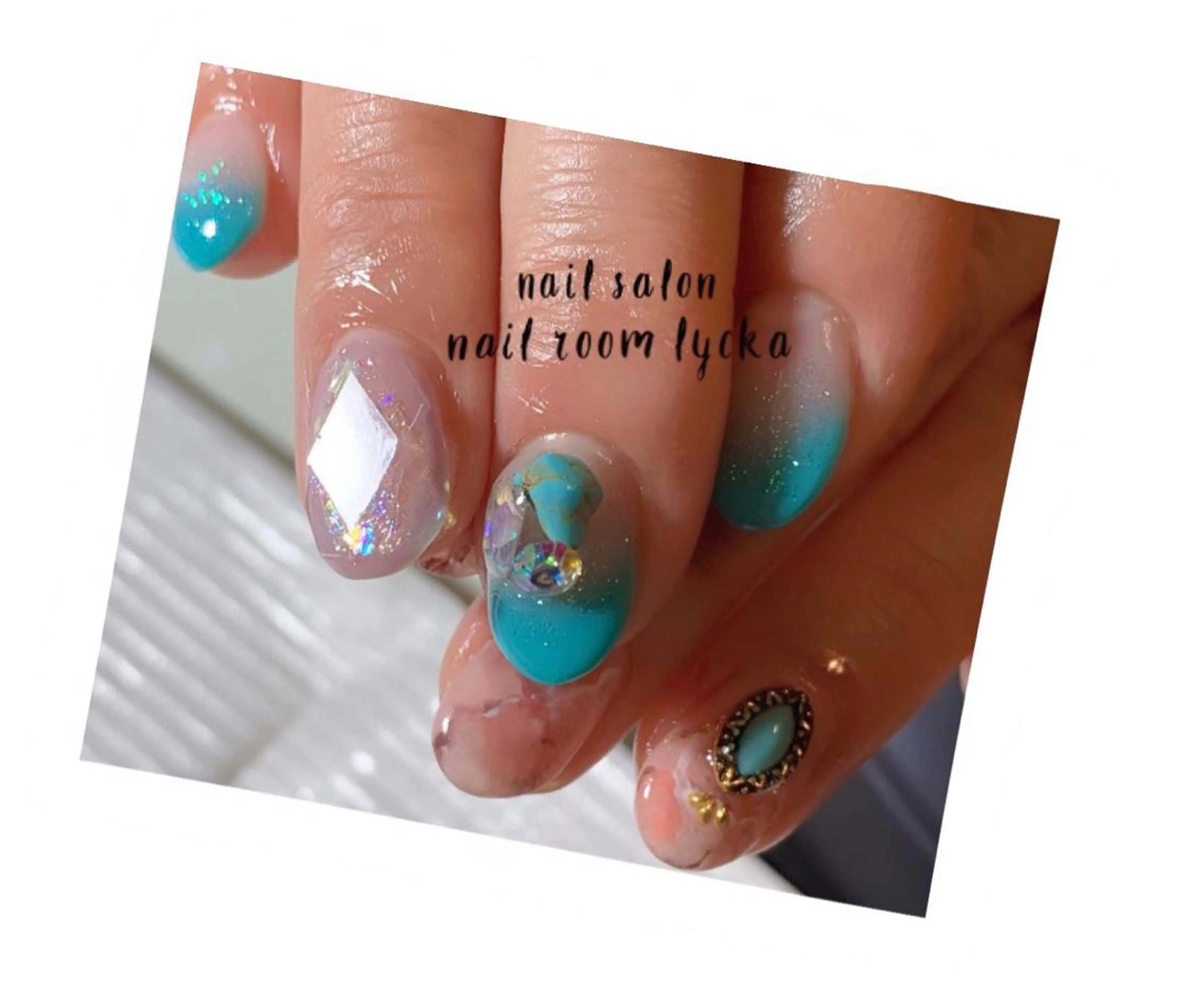 ネイル ﾈｲﾙﾙｰﾑﾘｯｶ 𝐦𝐚𝐲𝐮のネイルデザイン