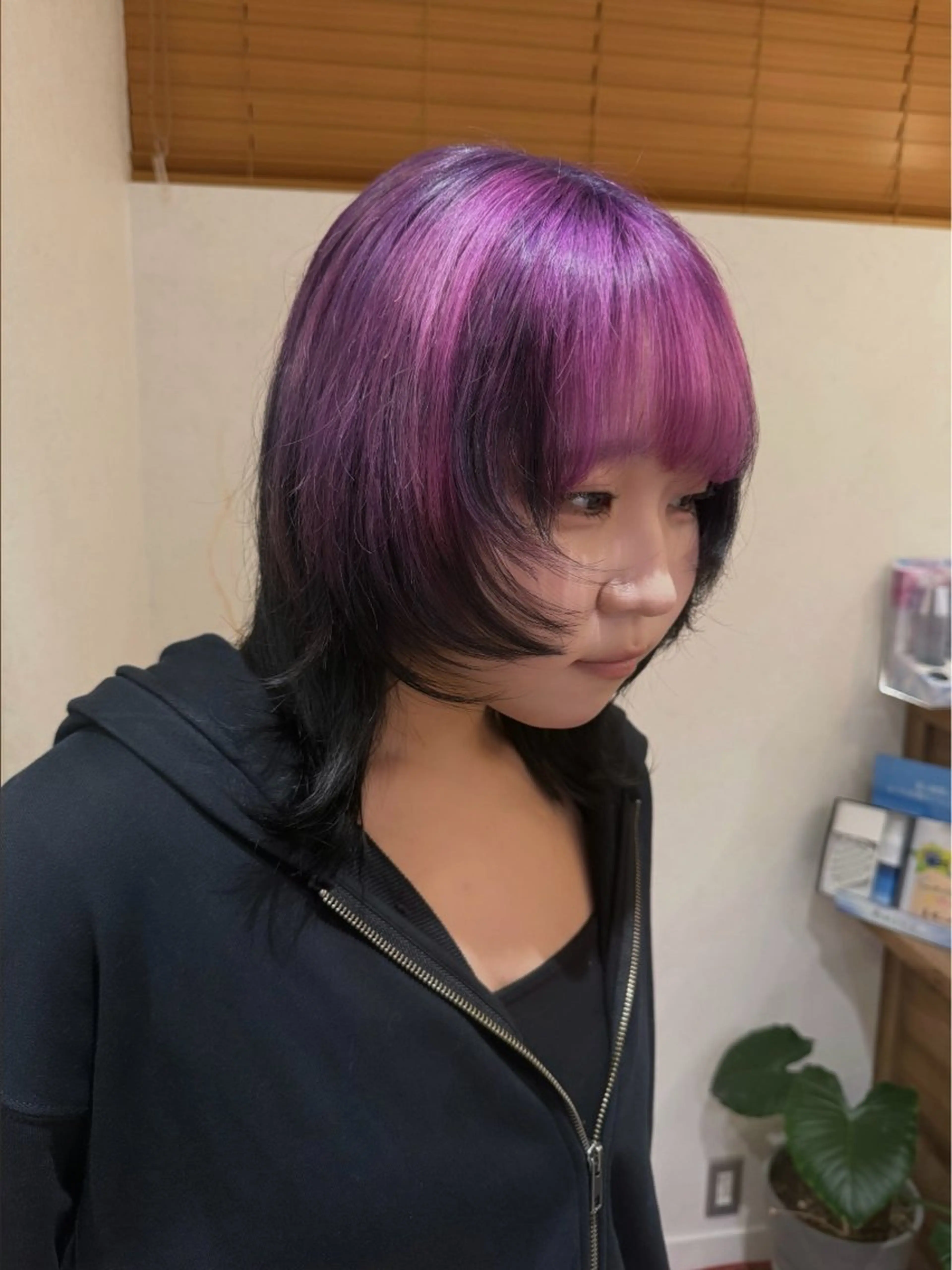 セミロング カラー ヘアカラー トリートメント レイヤー/似合わせ/ yuan⟡.·のヘアスタイル