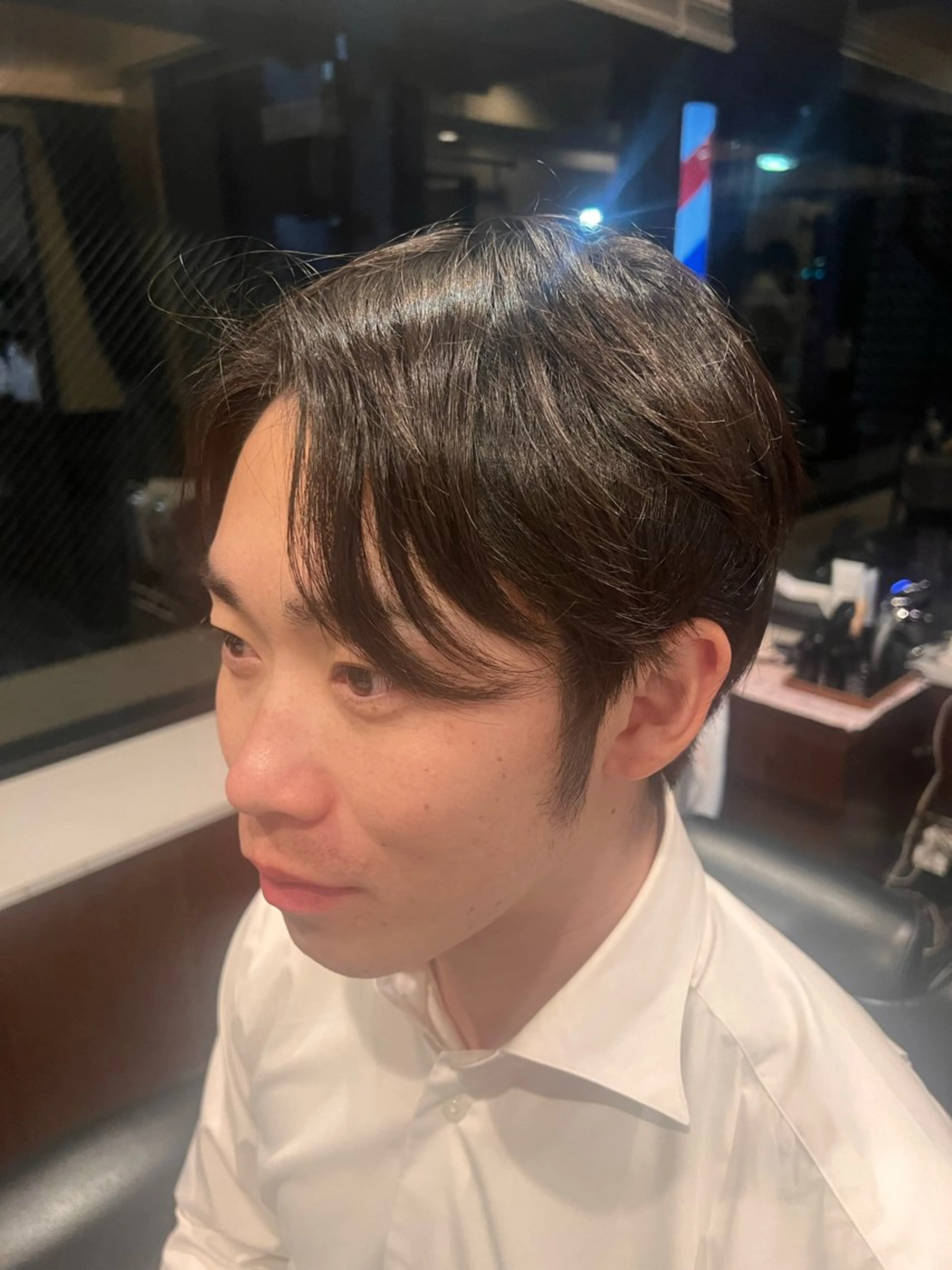 ショート メンズ ツーブロック 銀座バルビエグラン 角田雅樹（夜限定）のヘアスタイル