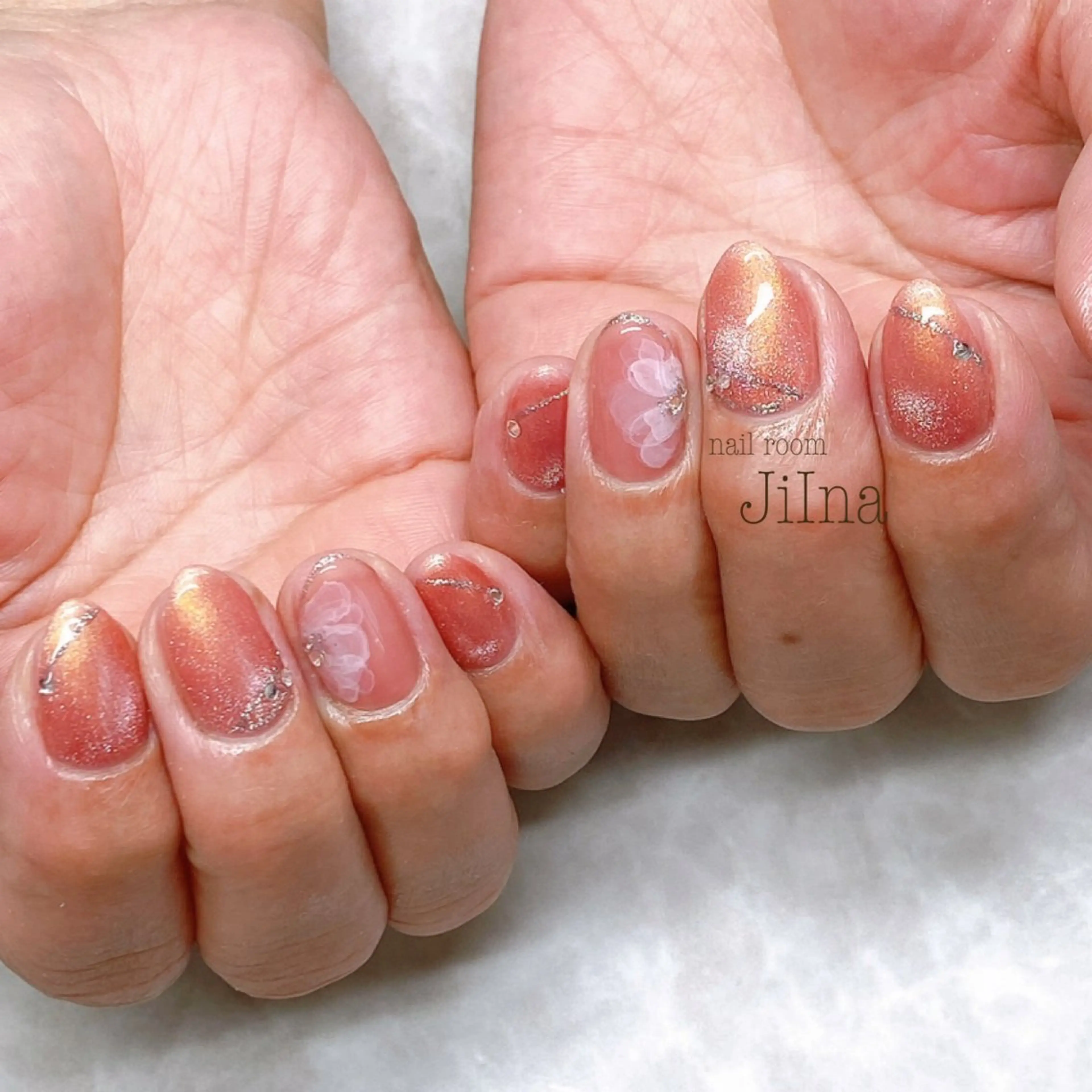 ネイル 持ち込み JiIna nailのネイルデザイン