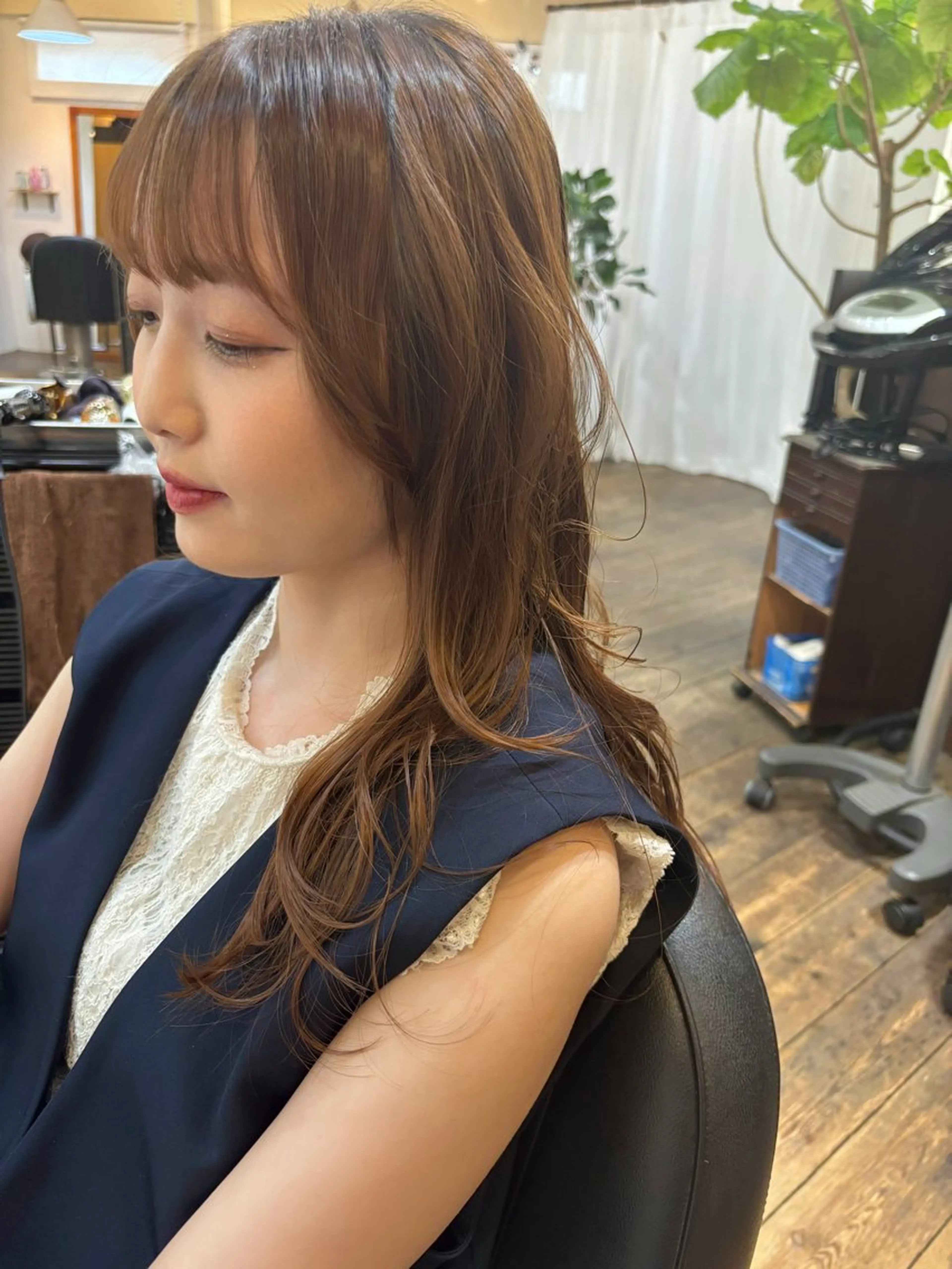 ロング ロングレイヤー レイヤーカット ロング niro 🌱カットモデル募集のヘアスタイル