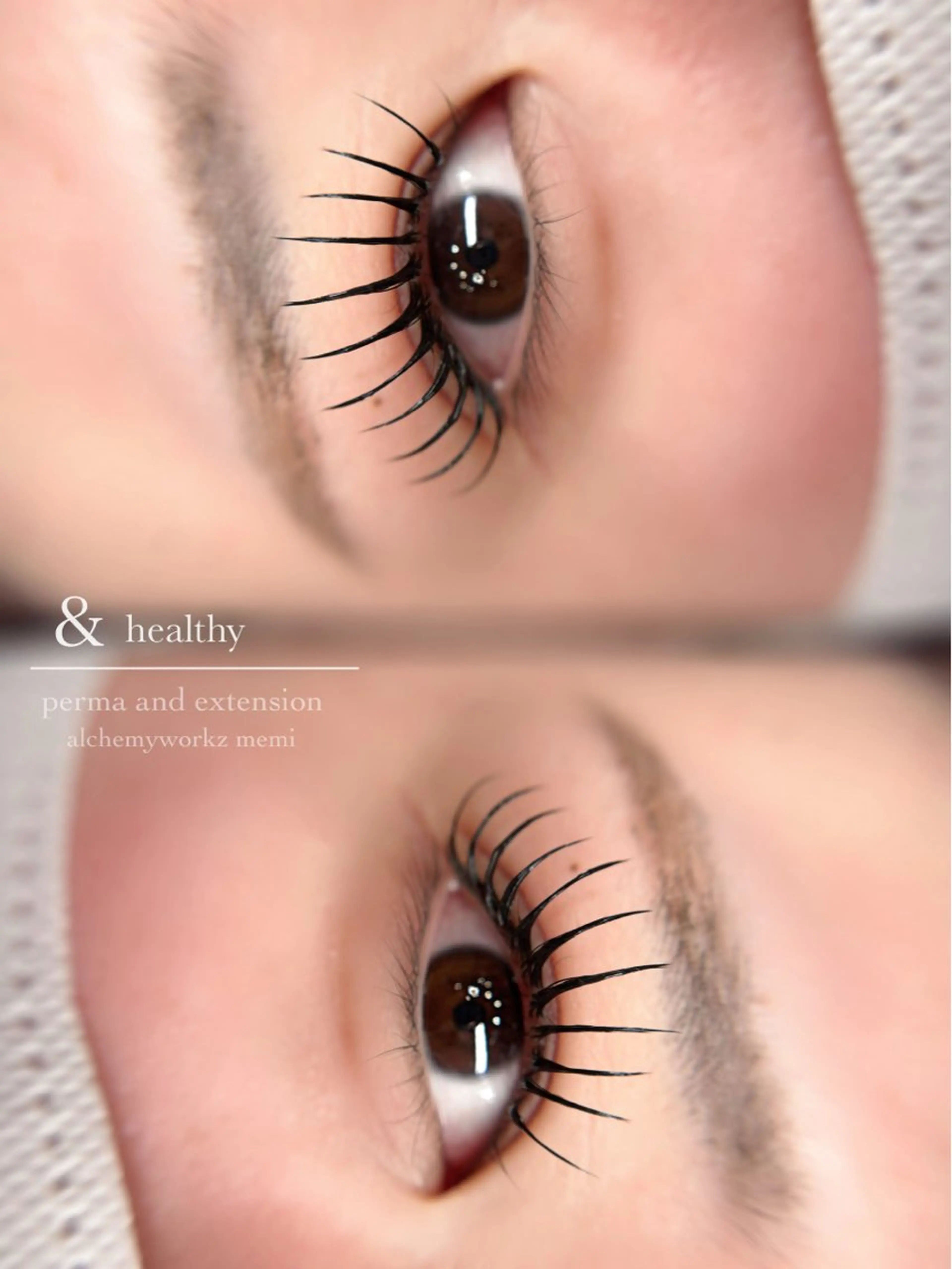 マツエク・マツパ alchemy workzのマツエク・マツパデザイン