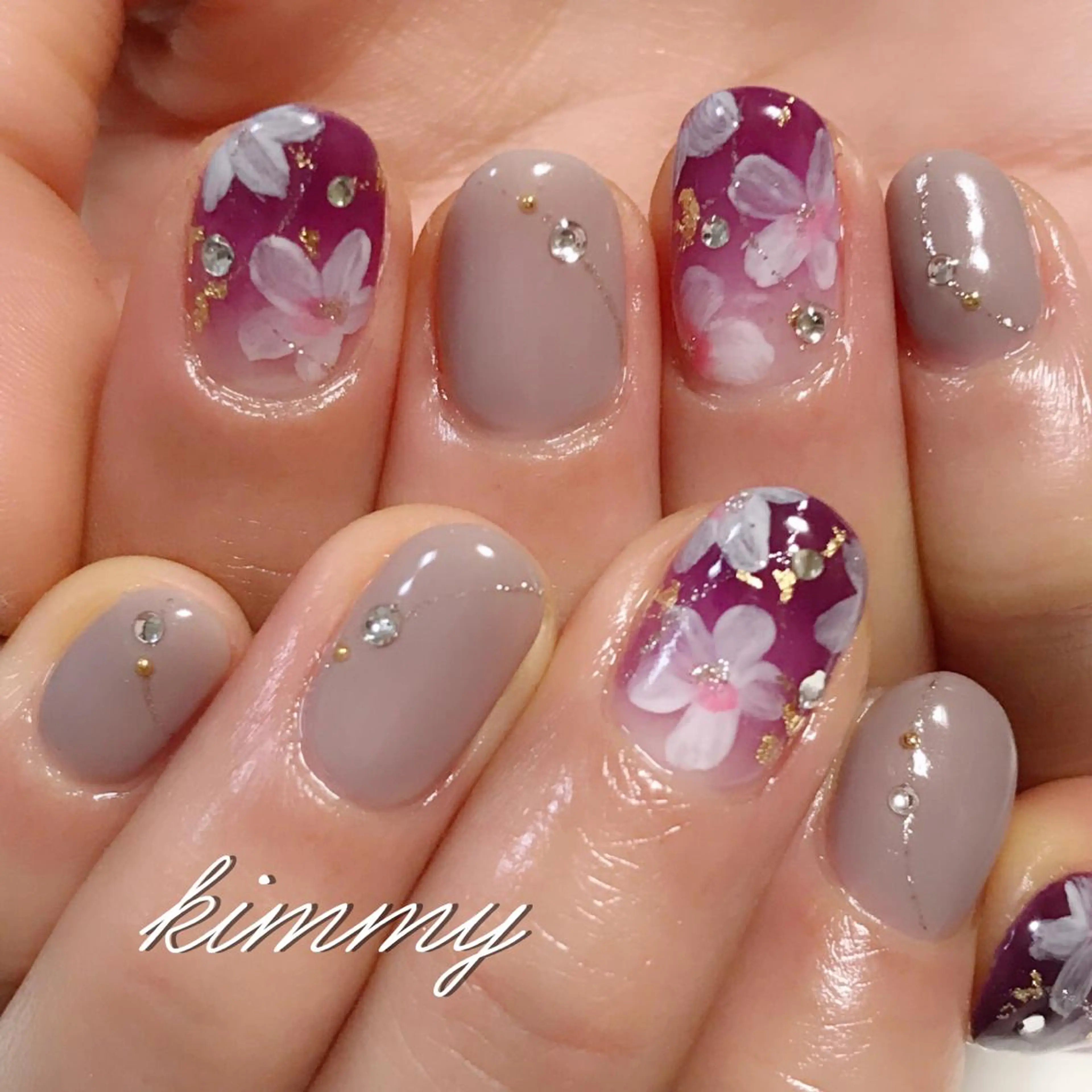 ネイル ハンドネイル kimmy nailsのネイルデザイン