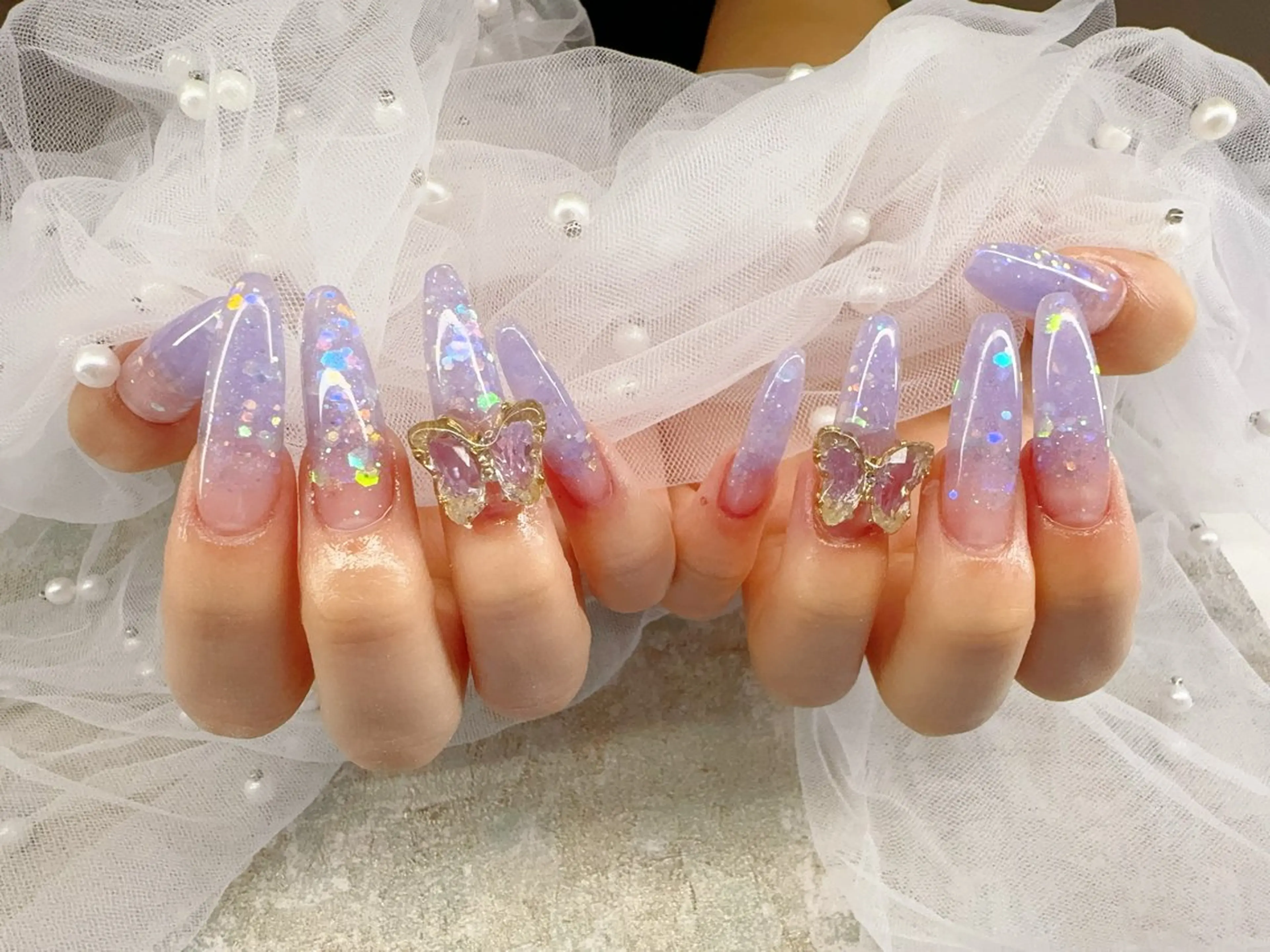 ネイル スカルプネイル ビューティーサロン Y.のネイルデザイン