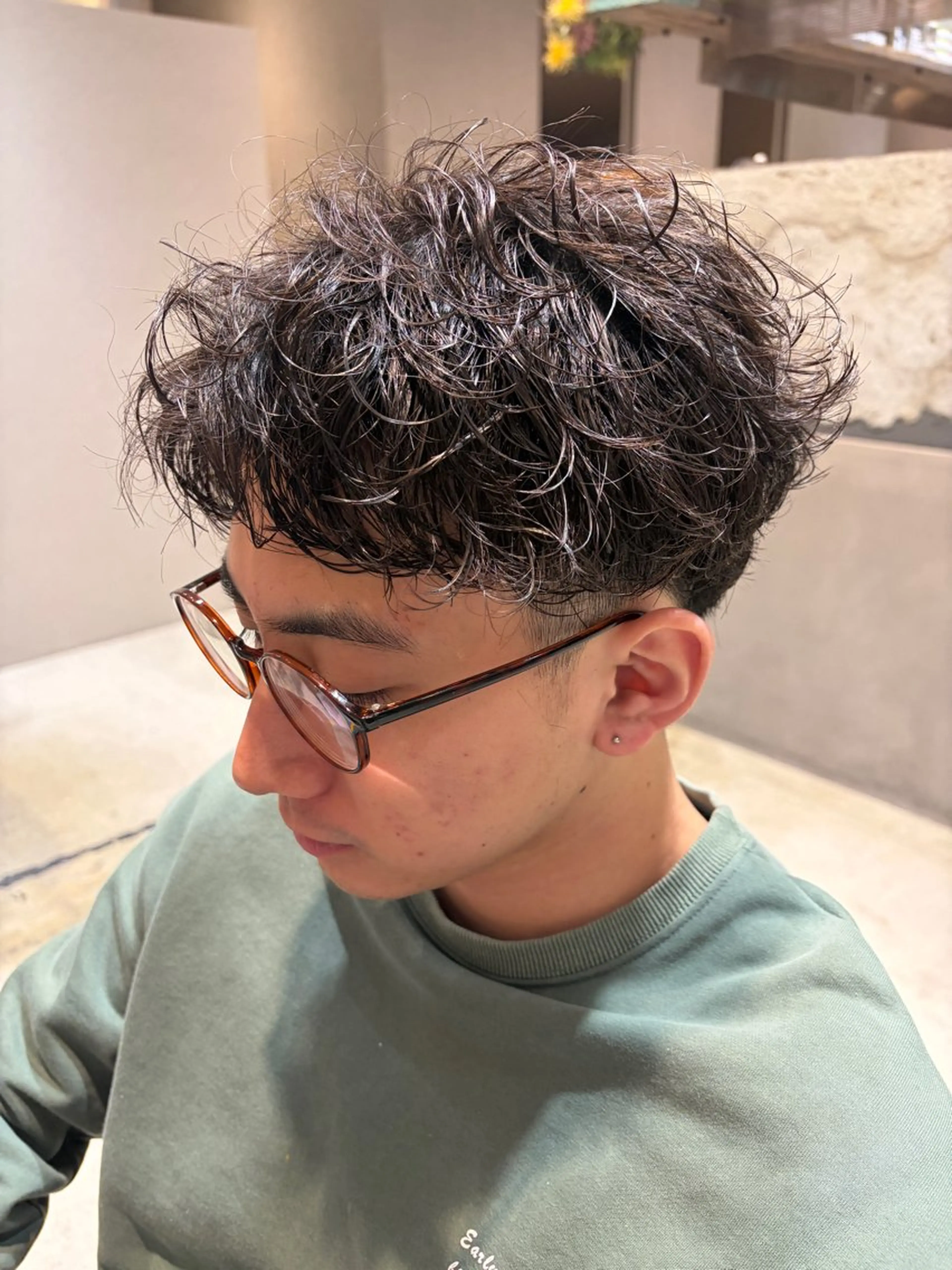 ショート メンズ 萩原 貴志のヘアスタイル