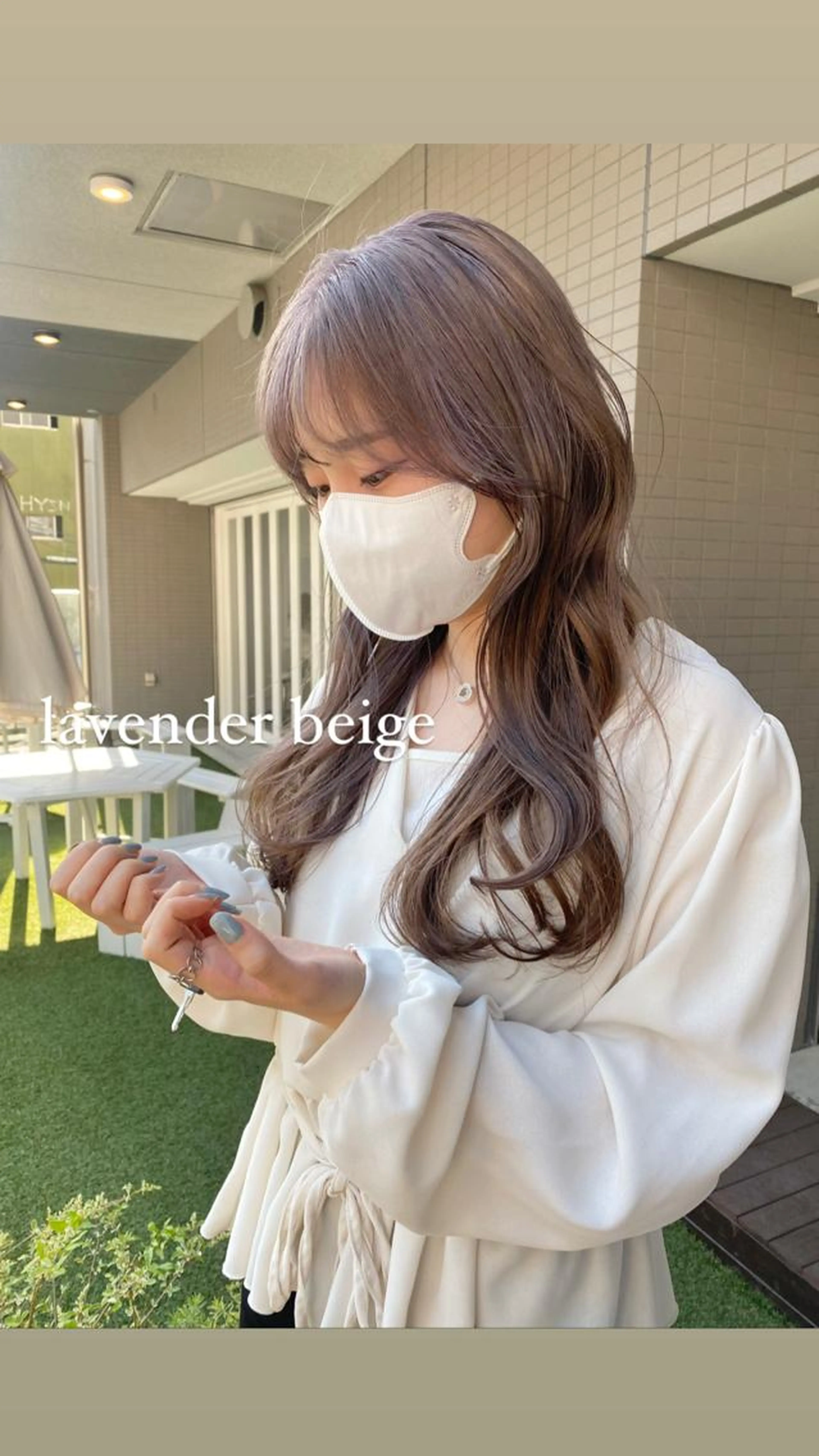 🩵雰囲気チェンジ🩵前髪カット+似合わせ透明感カラーの写真