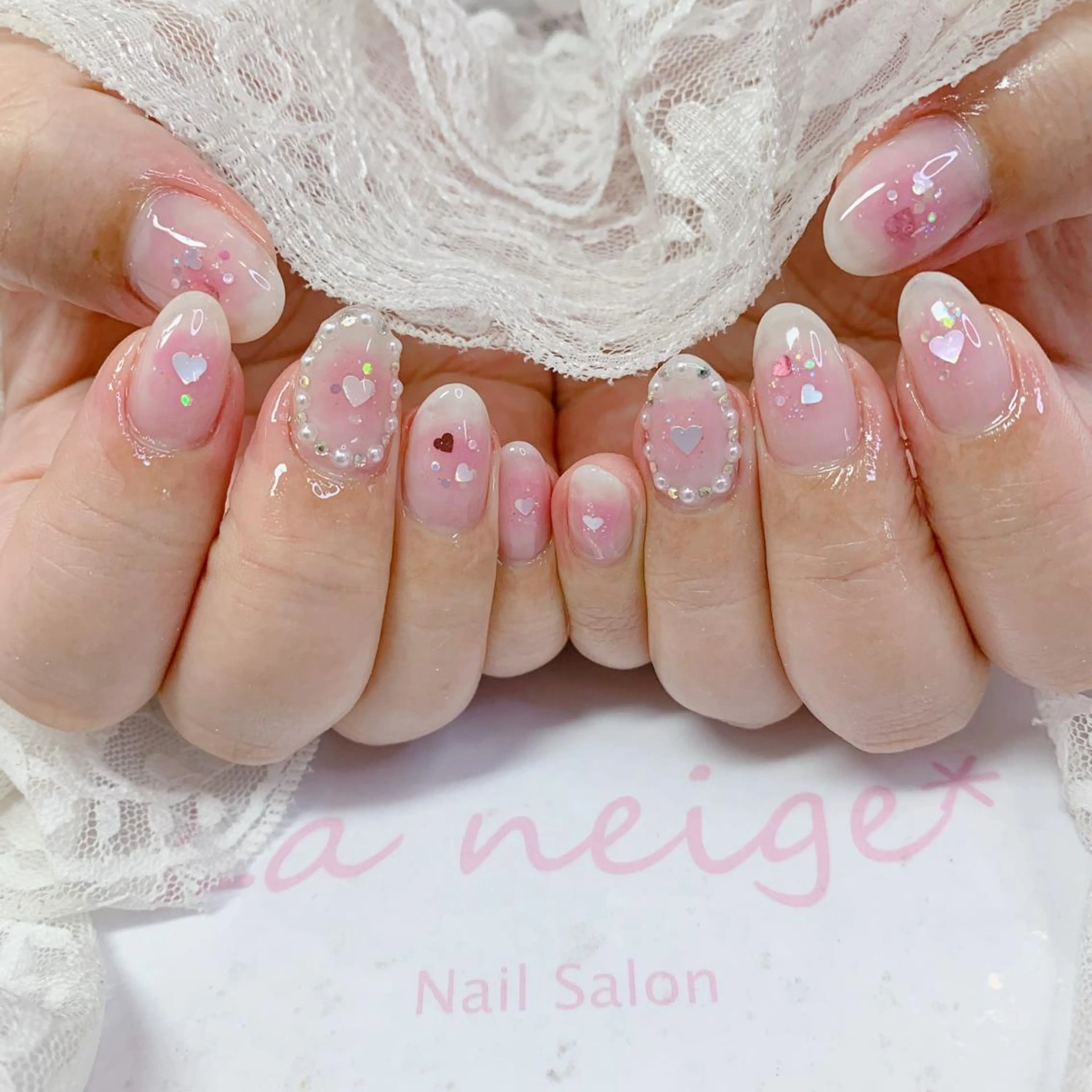 ネイル ハンドネイル La neige* yuki 🐩🌙のネイルデザイン