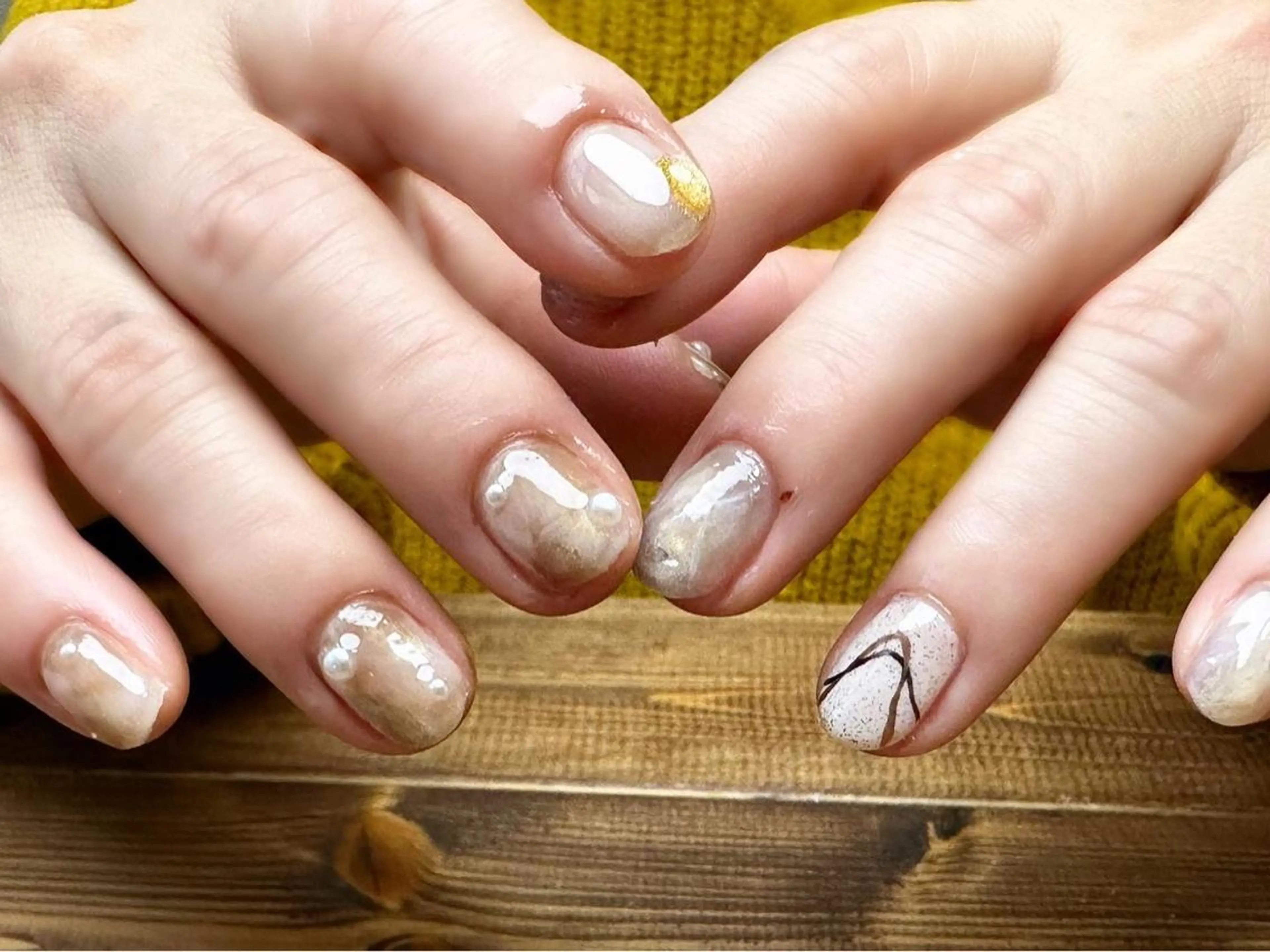 ネイル 新山 聖のネイルデザイン