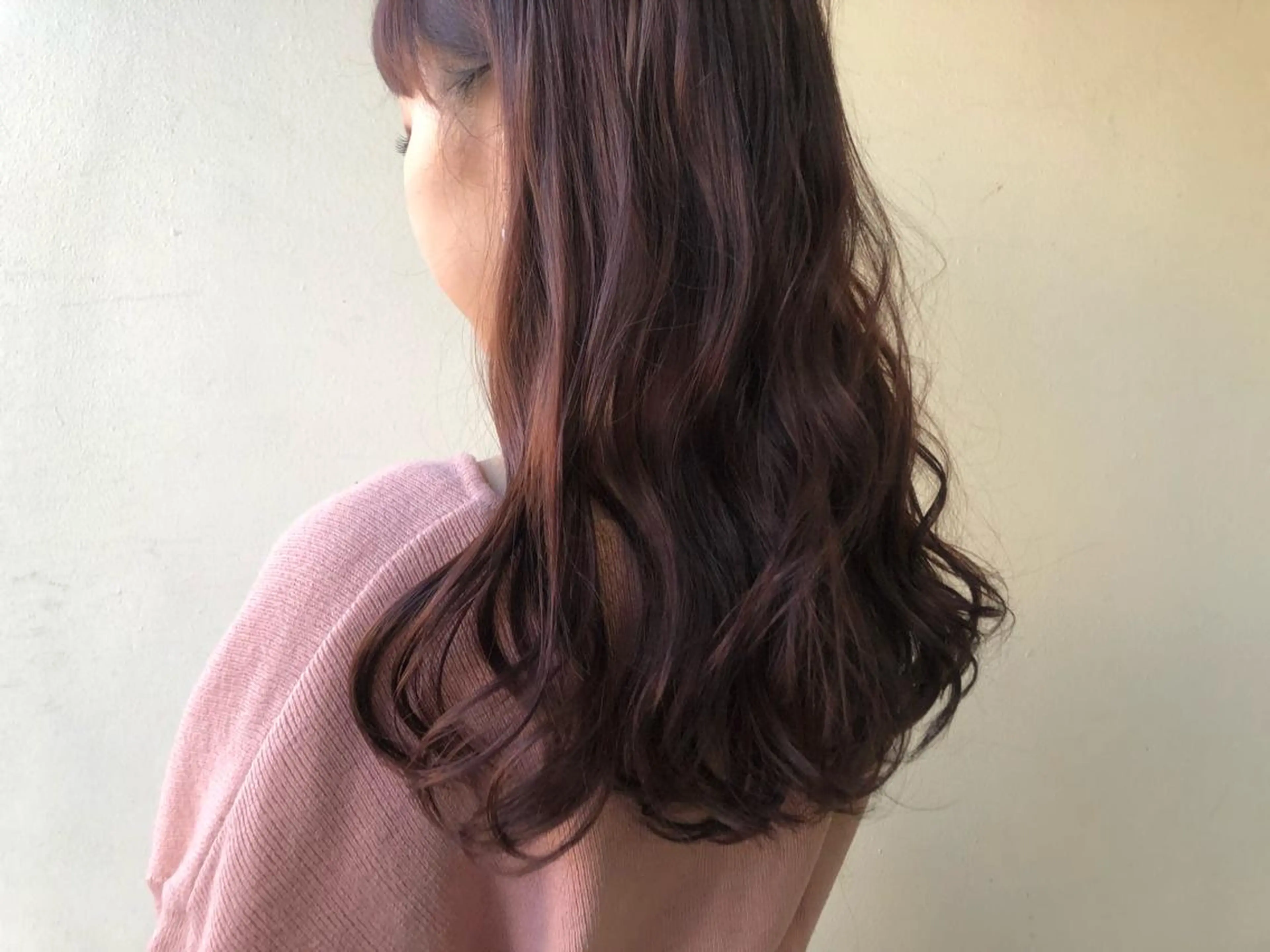 ロング カット ヘアカラー トリートメント 🌻韓国風ヘア🌻 ✨🌷ナナコ🌷のヘアスタイル