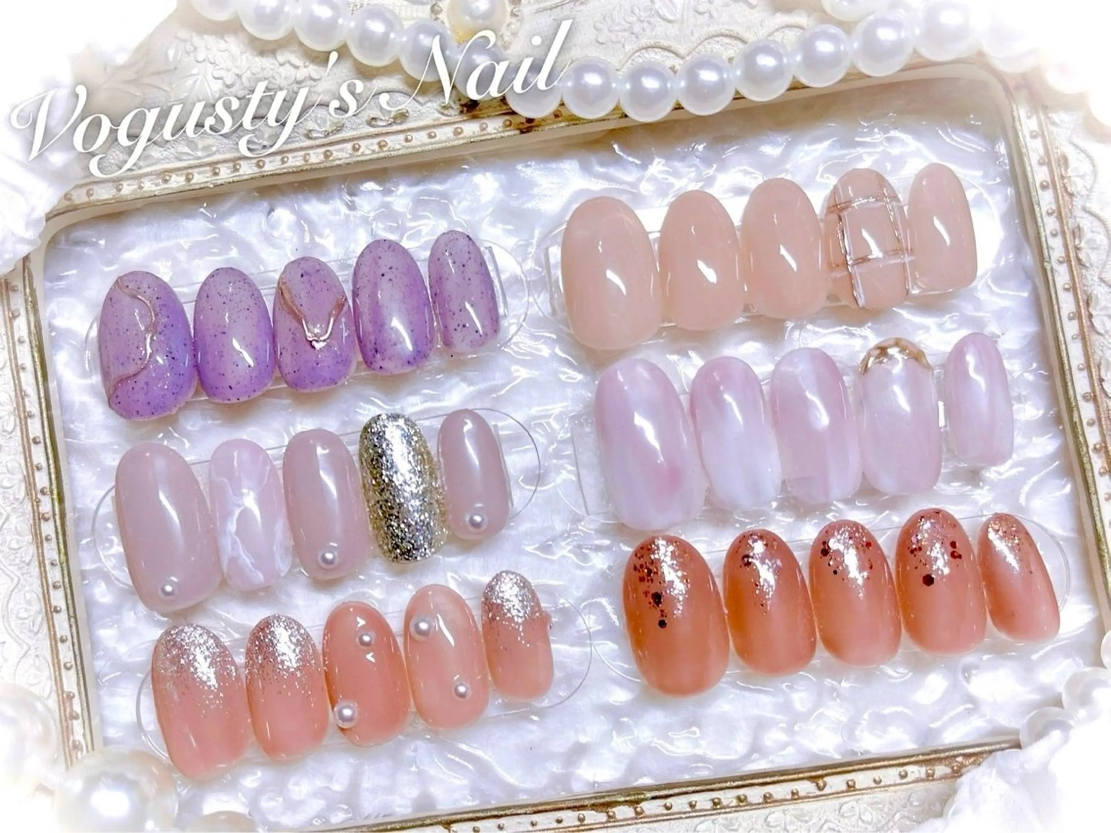 ‼️当日限定‼️【オフなし】 《選べる♡季節デザイン》 冬のシンプルネイル💅🏻 【2回目以降＋1,100円】の写真