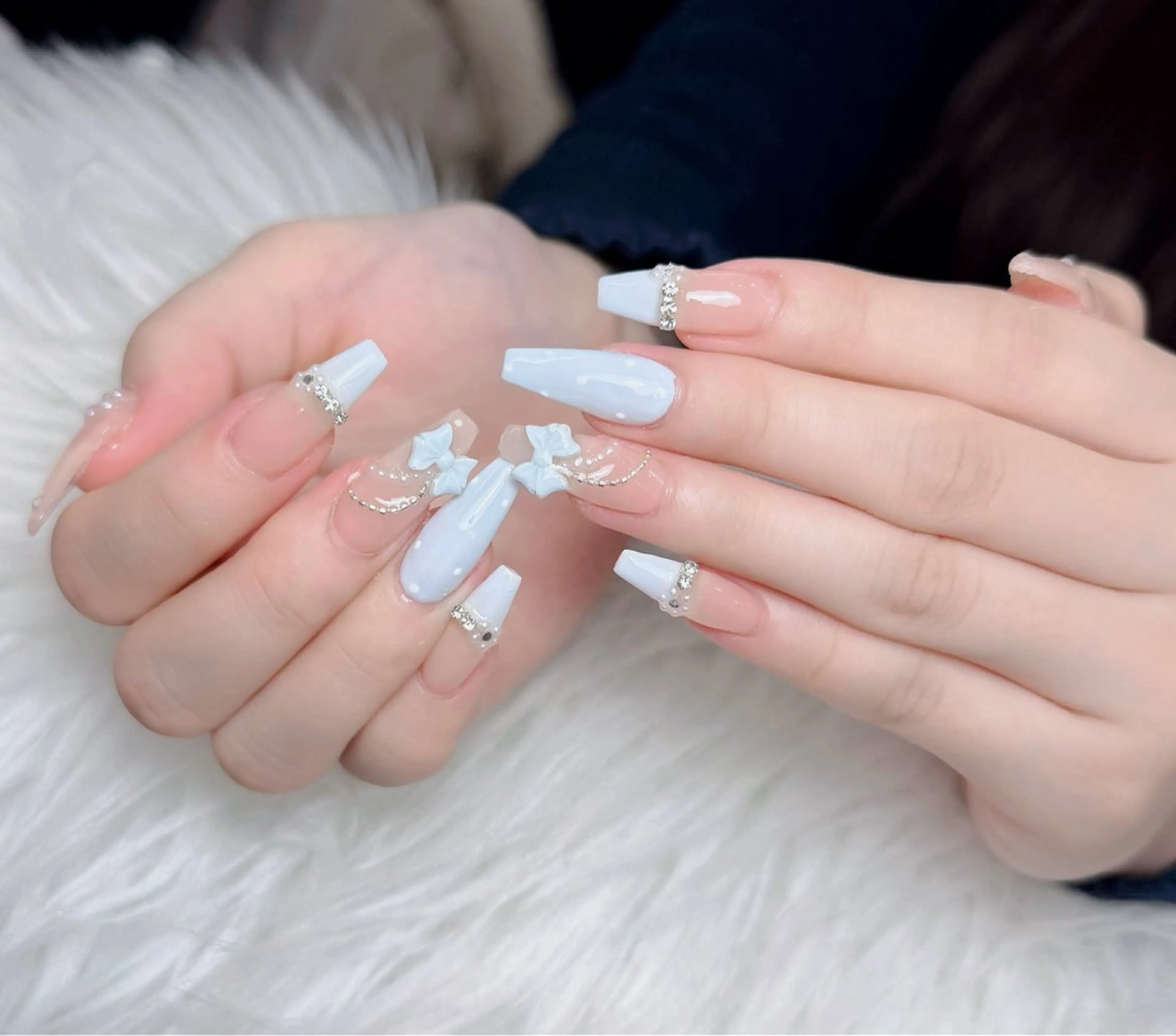 ネイル アートネイル 韓国ネイル 持ち込み ワンホンネイル ハンドネイル Lenie Nail Salonのネイルデザイン