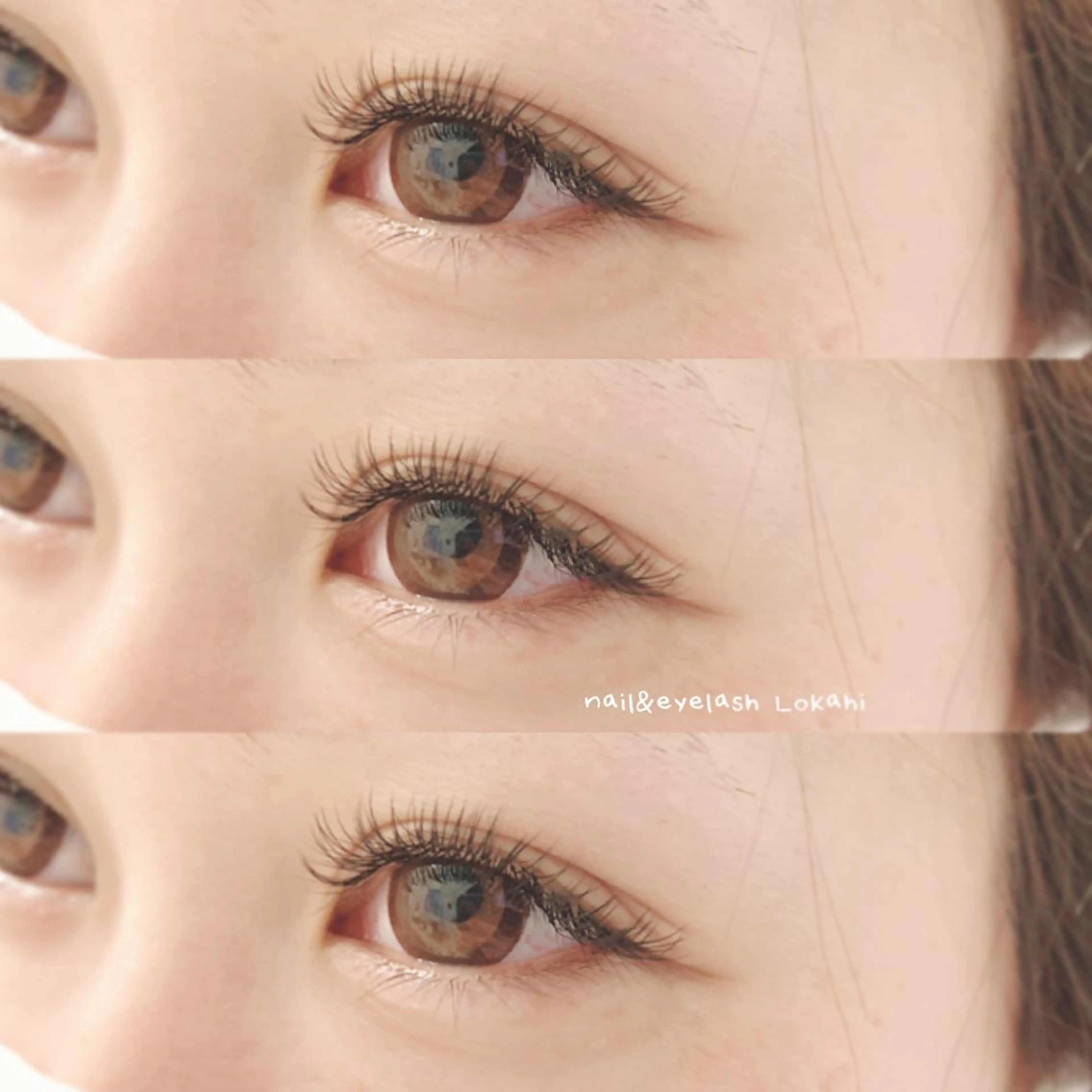 マツエク・マツパ フラットラッシュ ナチュラル Lokahi所属・Lokahi yumiのマツエク・マツパデザイン