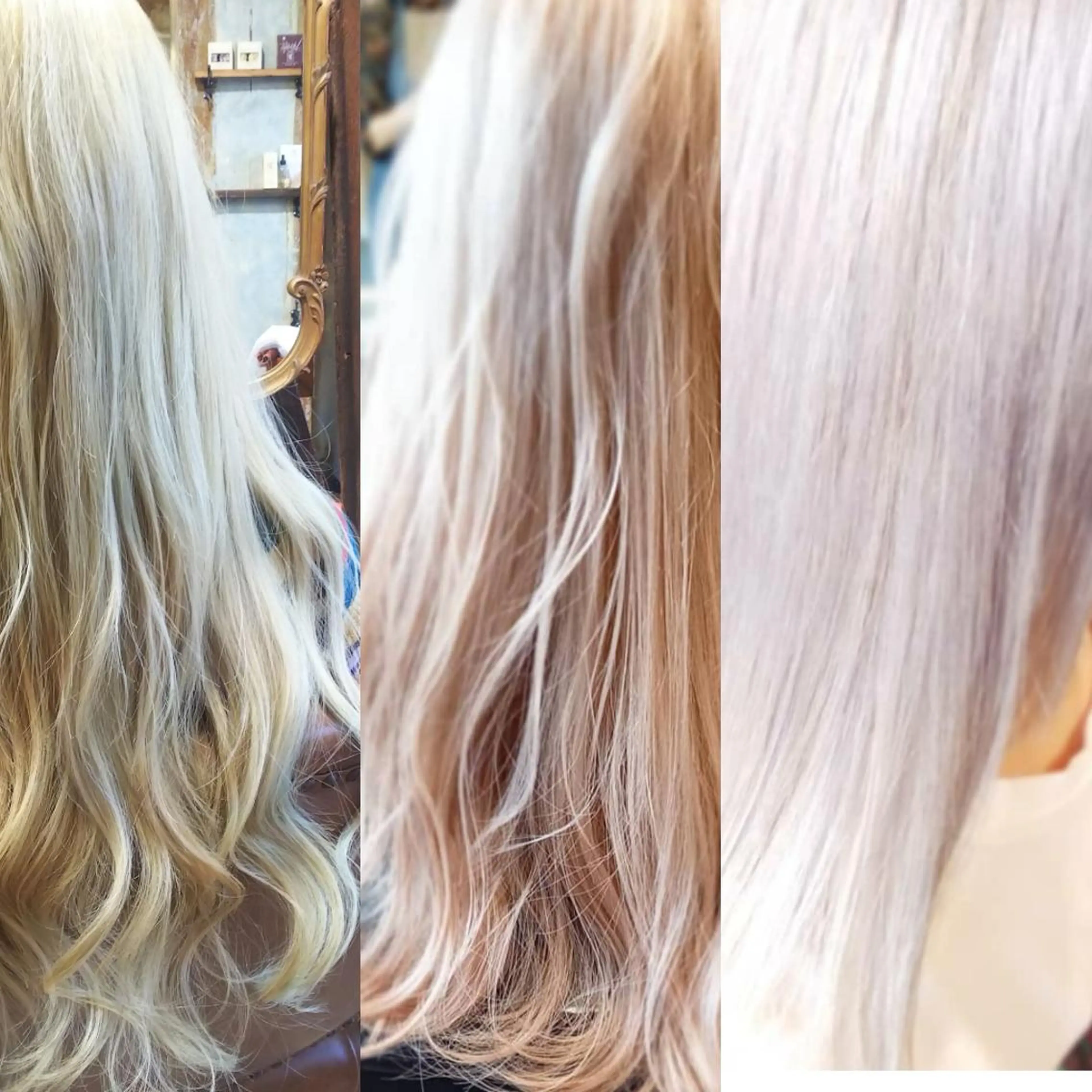 ミディアム カラー ブリーチ ハイトーンカラー EMANON 心斎橋所属・デザインカラー /aiのヘアスタイル