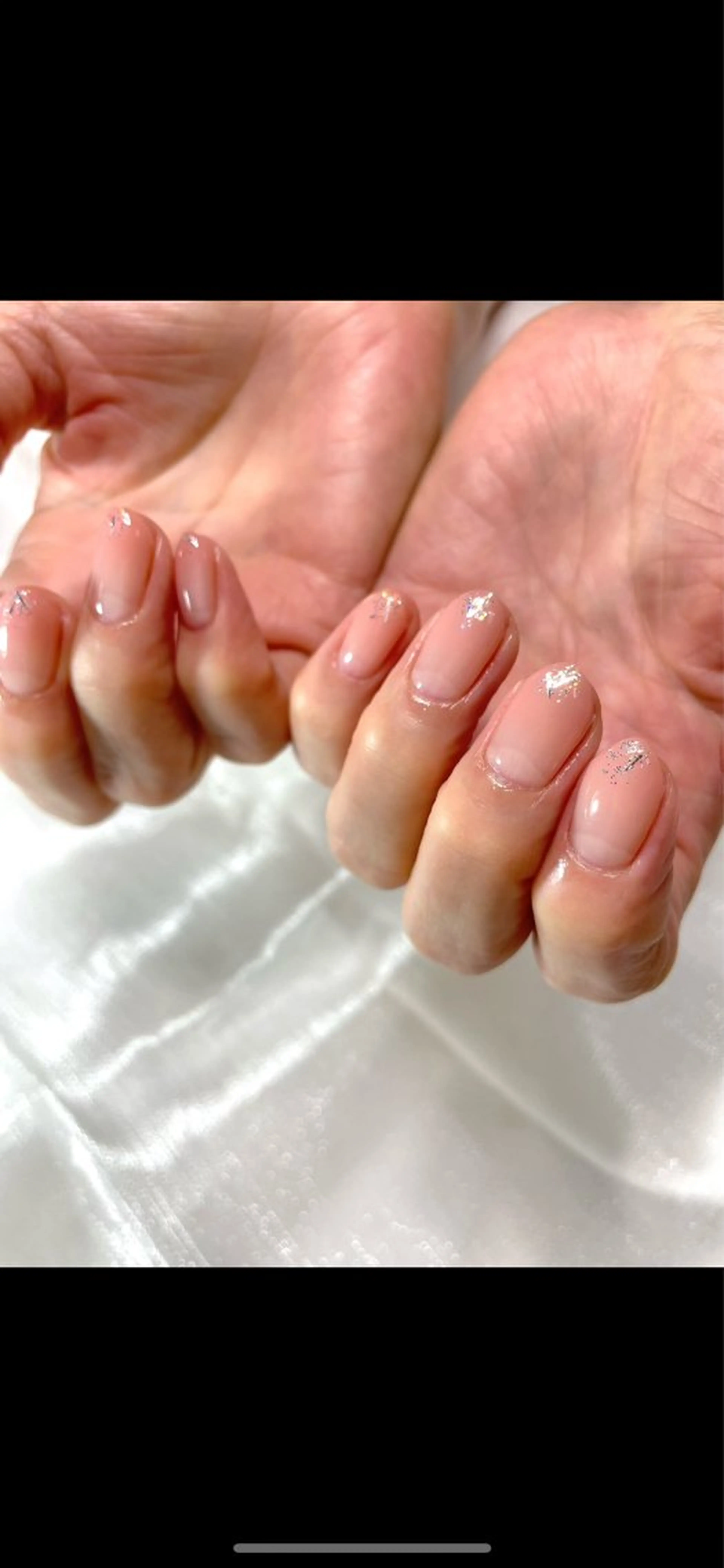 ネイル ラメ(グリッター) ハンドネイル 北巽駅Nail muu...🫧🧸のネイルデザイン