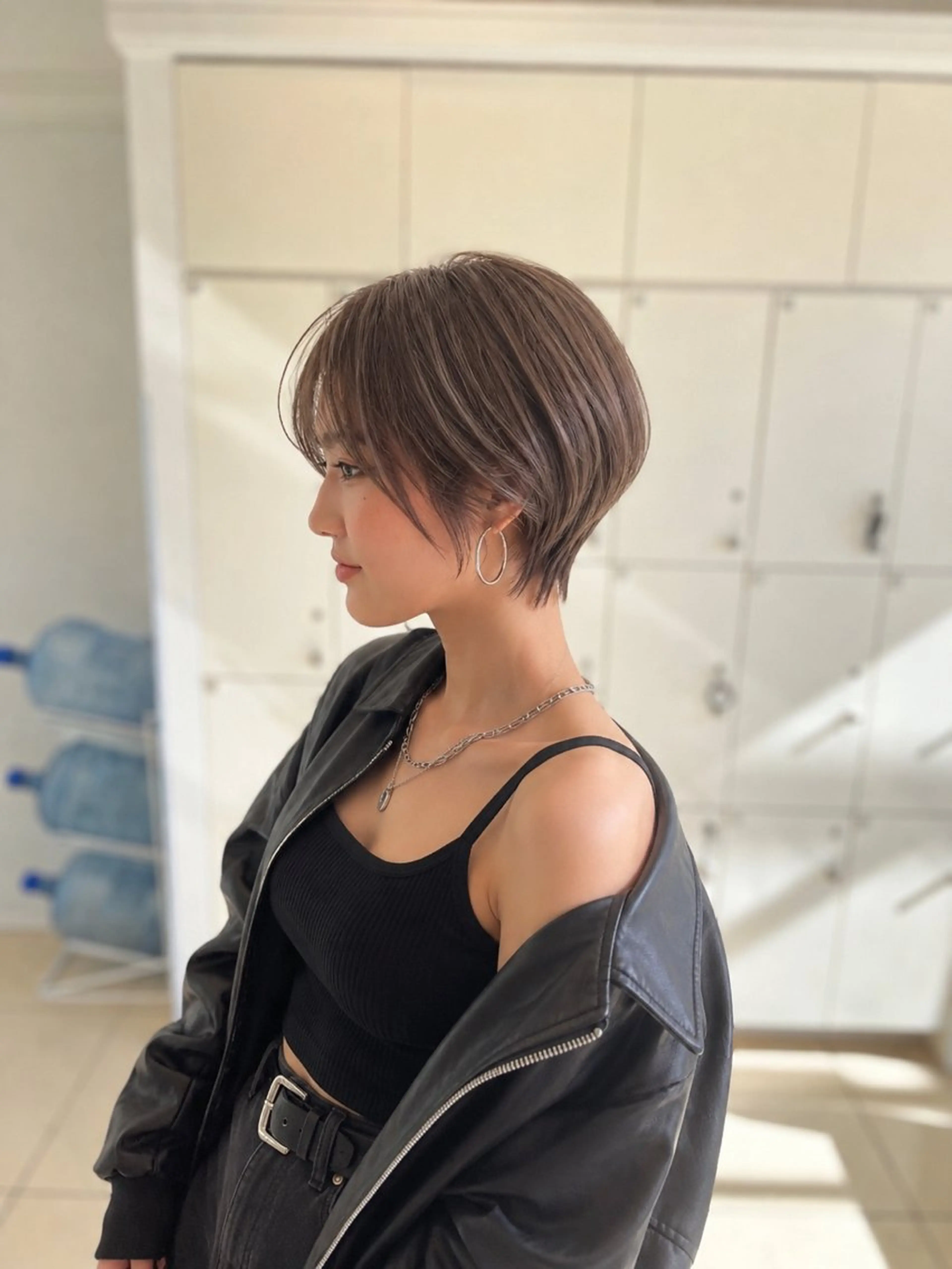 ショート カラー カット ヘアカラー トリートメント 金子 直樹のヘアスタイル