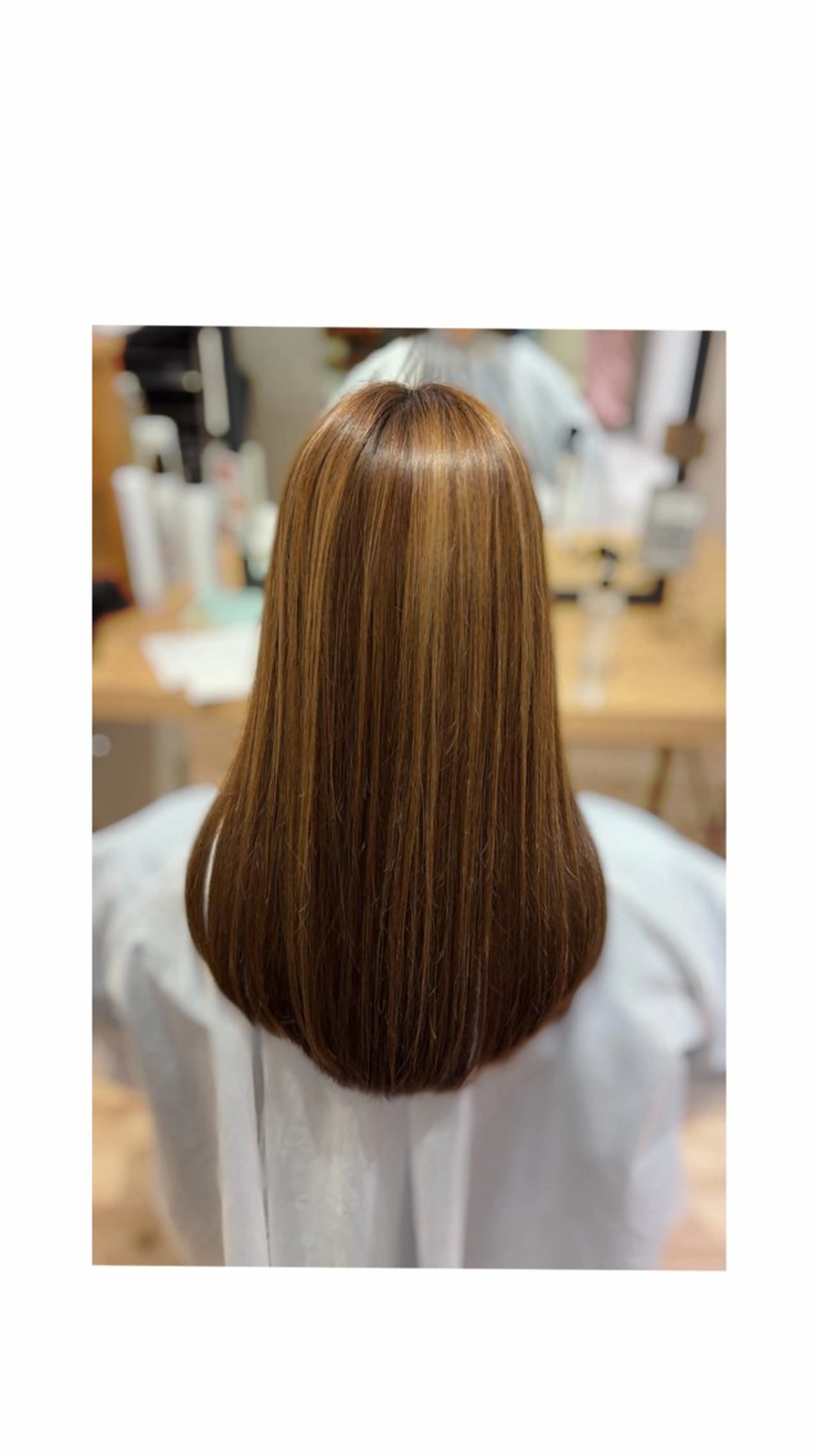 メンテナスカット&毛量調整◎【ロング・ミディアム・ボブ】【2​〜​4センチ切らせていただける方】の写真