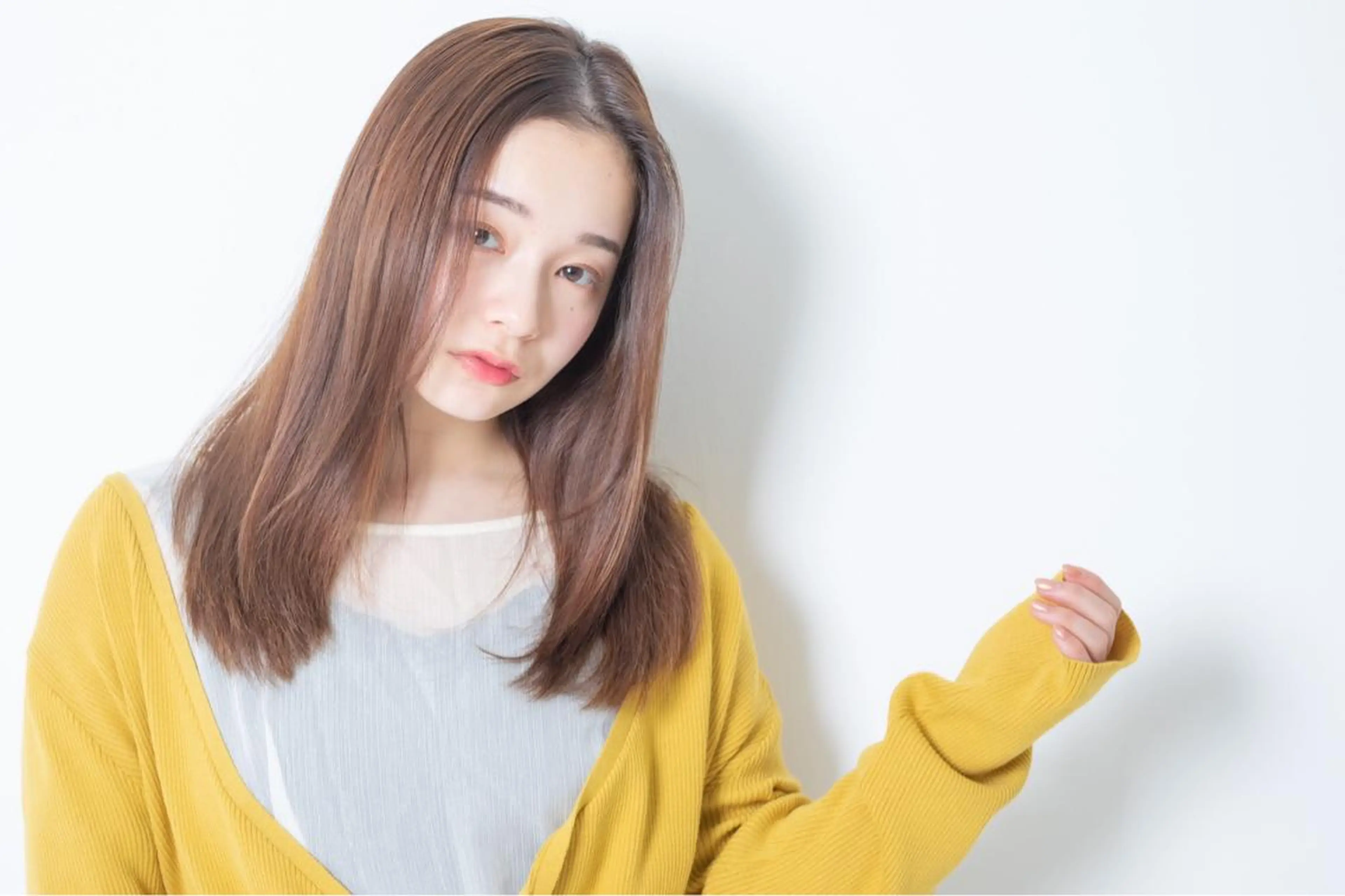 🦋【N.カラー】➕【カット】6900円🦋シアバター配合でしっとり、トレンドの色味が手に入る✨の写真