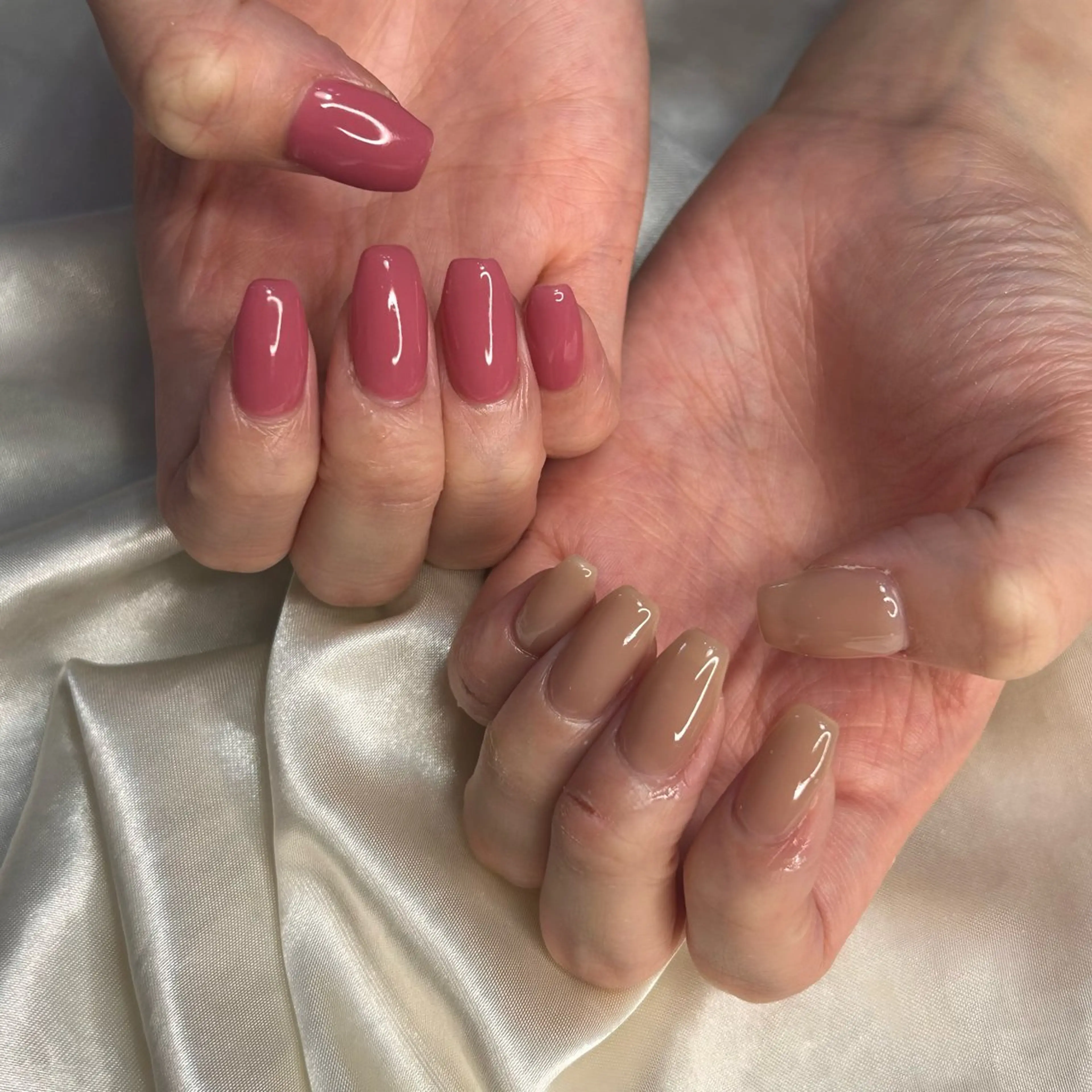 ネイル ハンドネイル 西岡 杏のネイルデザイン