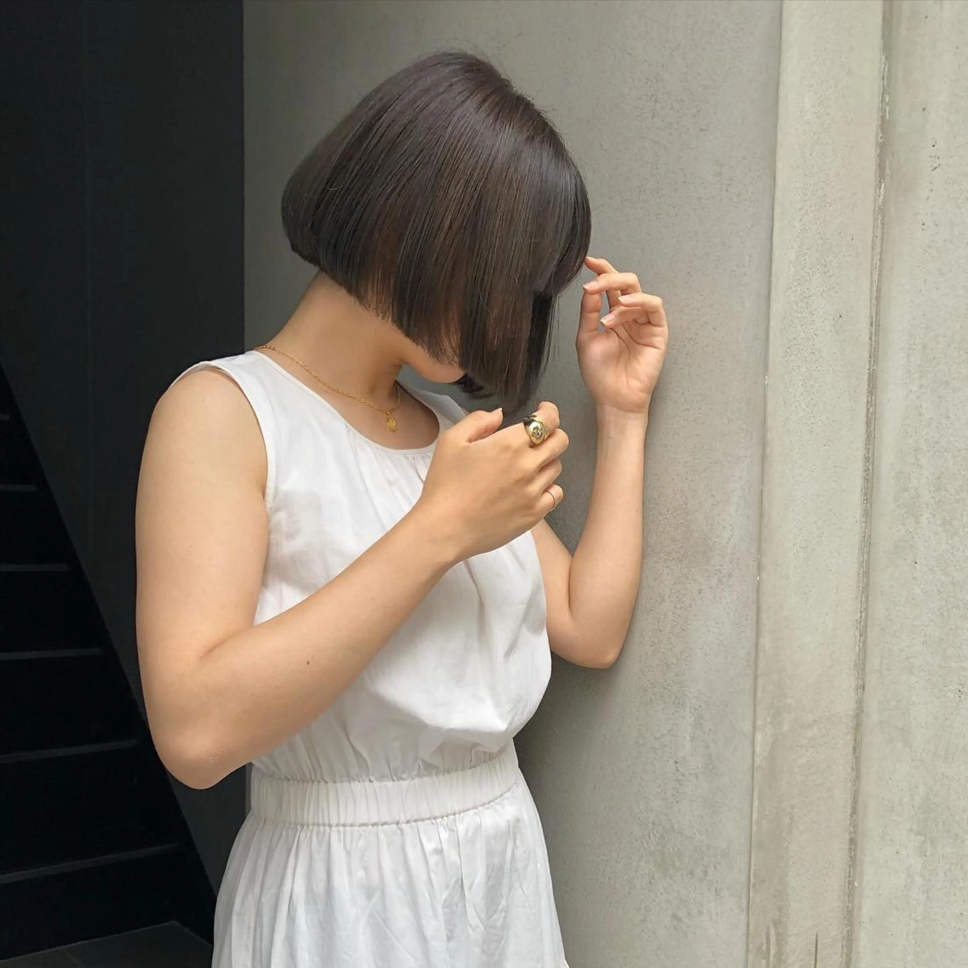 ショート カラー a rikaのヘアスタイル