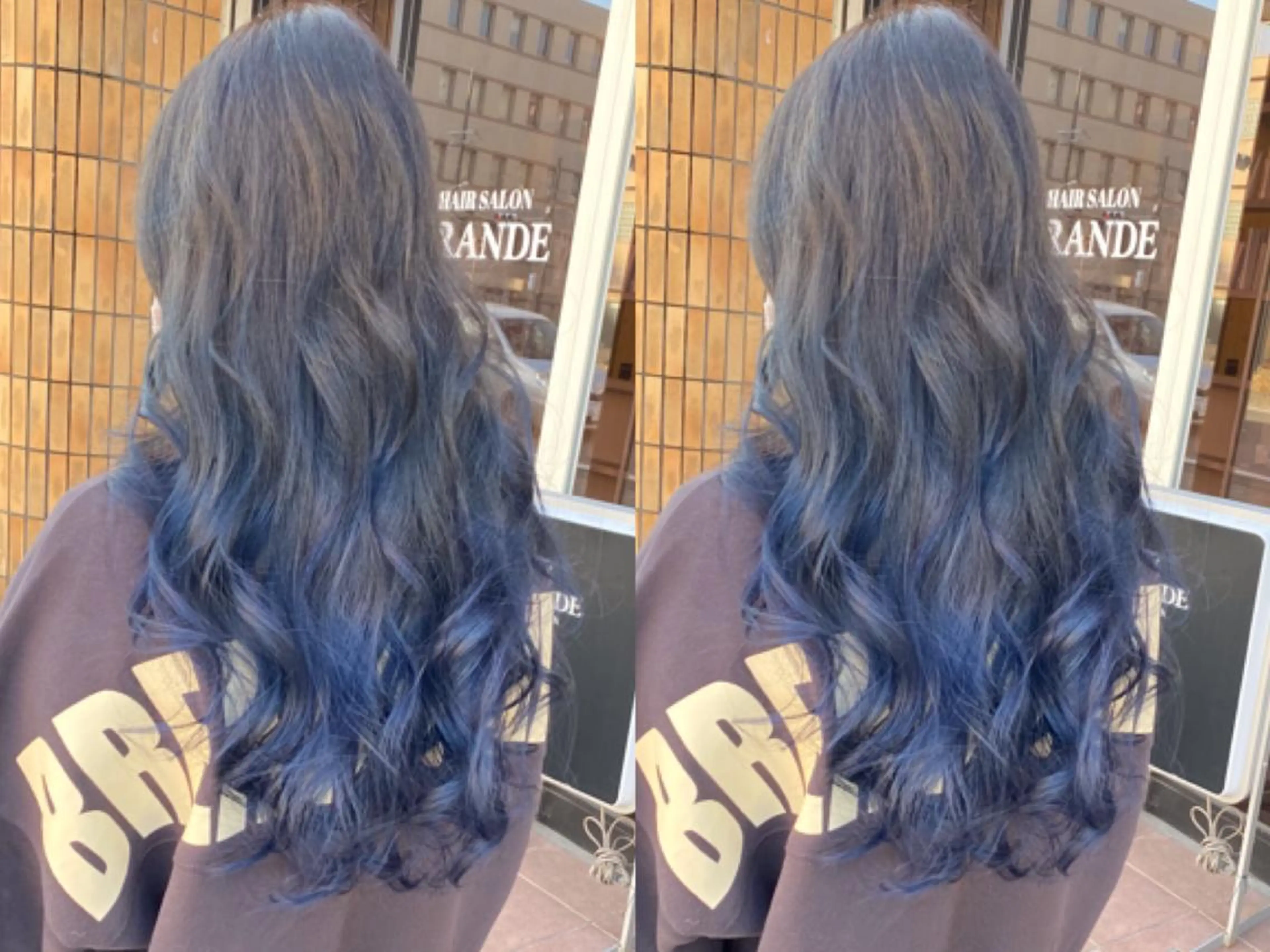 ロング GRANDE アオキのヘアスタイル