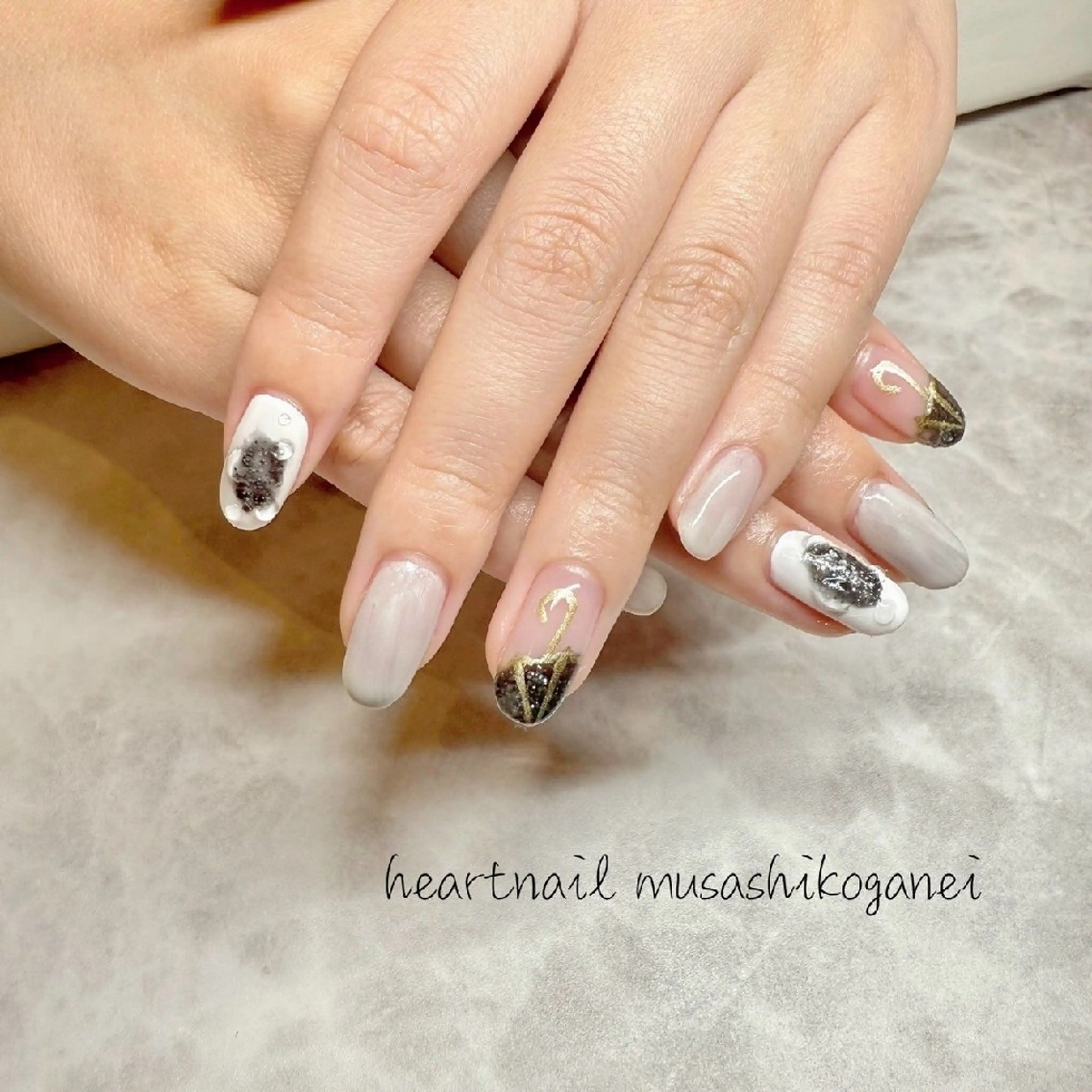 ネイル フットネイル シンプルネイル ハンドネイル 💎はあとねいる 武蔵小金井店💎のネイルデザイン