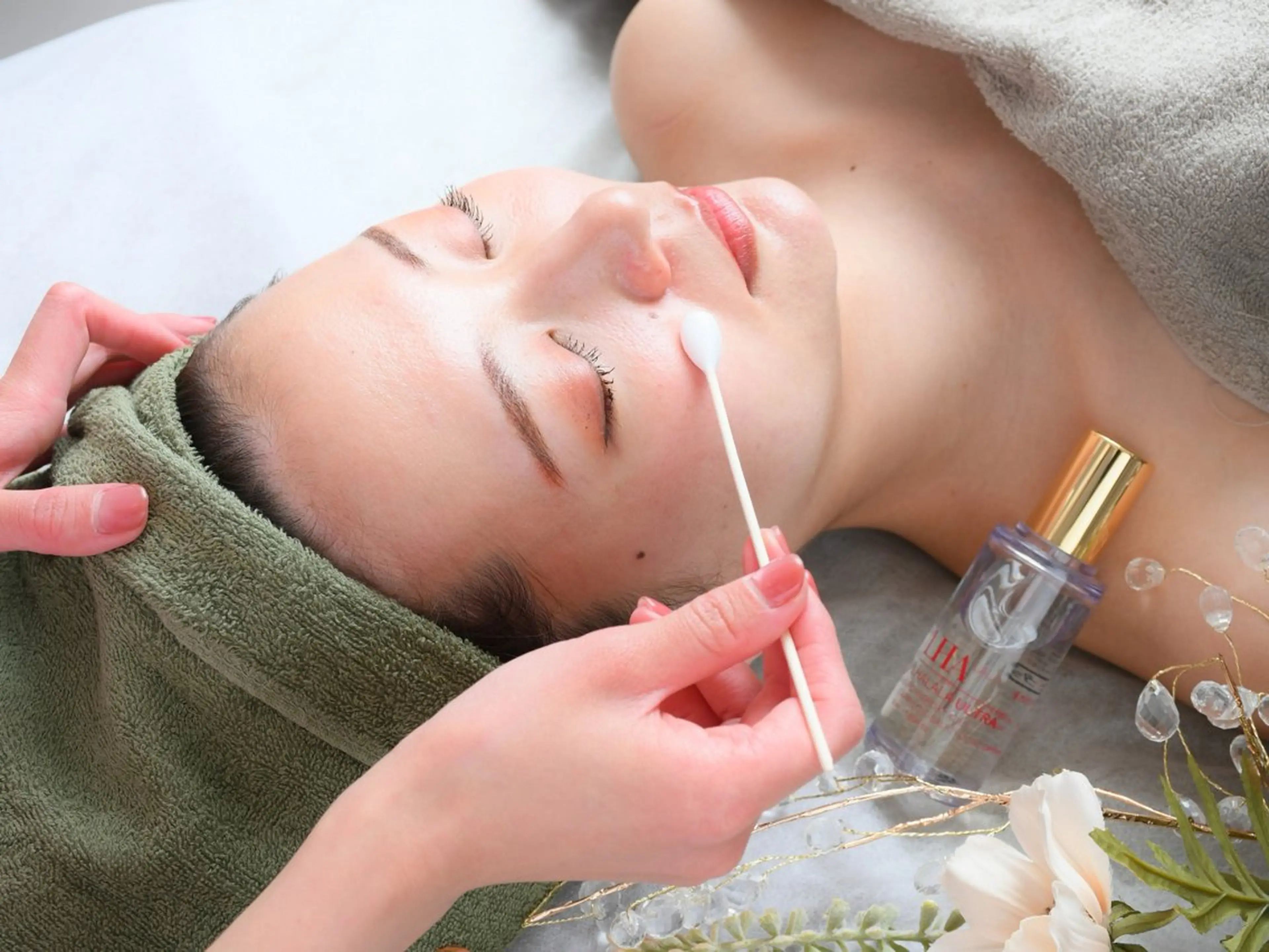 韓国美容人気No.1★ララピール&美容液導入付き★ 素肌力upコース　敏感肌・大人ニキビケアにの写真