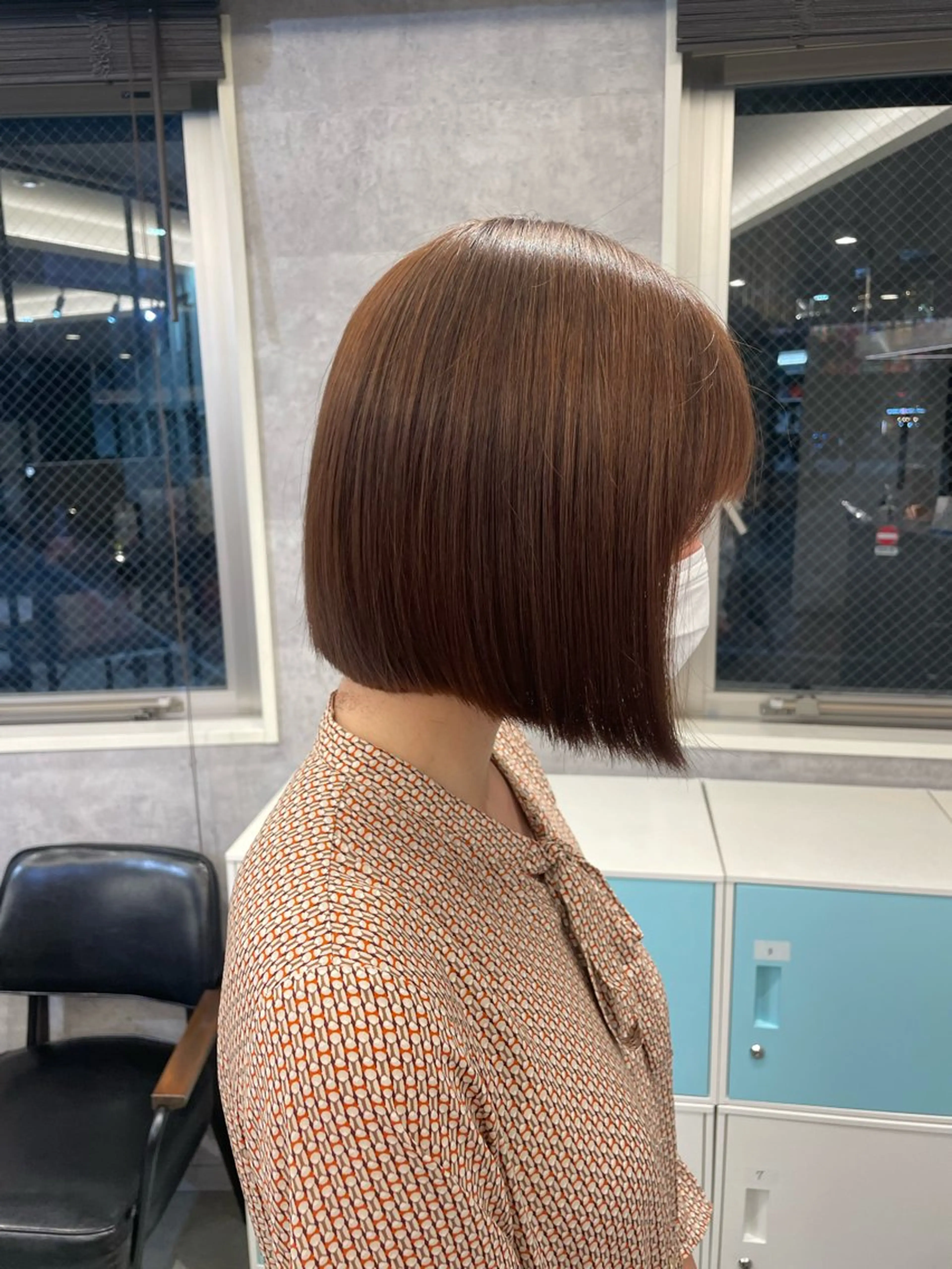 ミディアム ♡似合わせハイトーン ♡maiのヘアスタイル