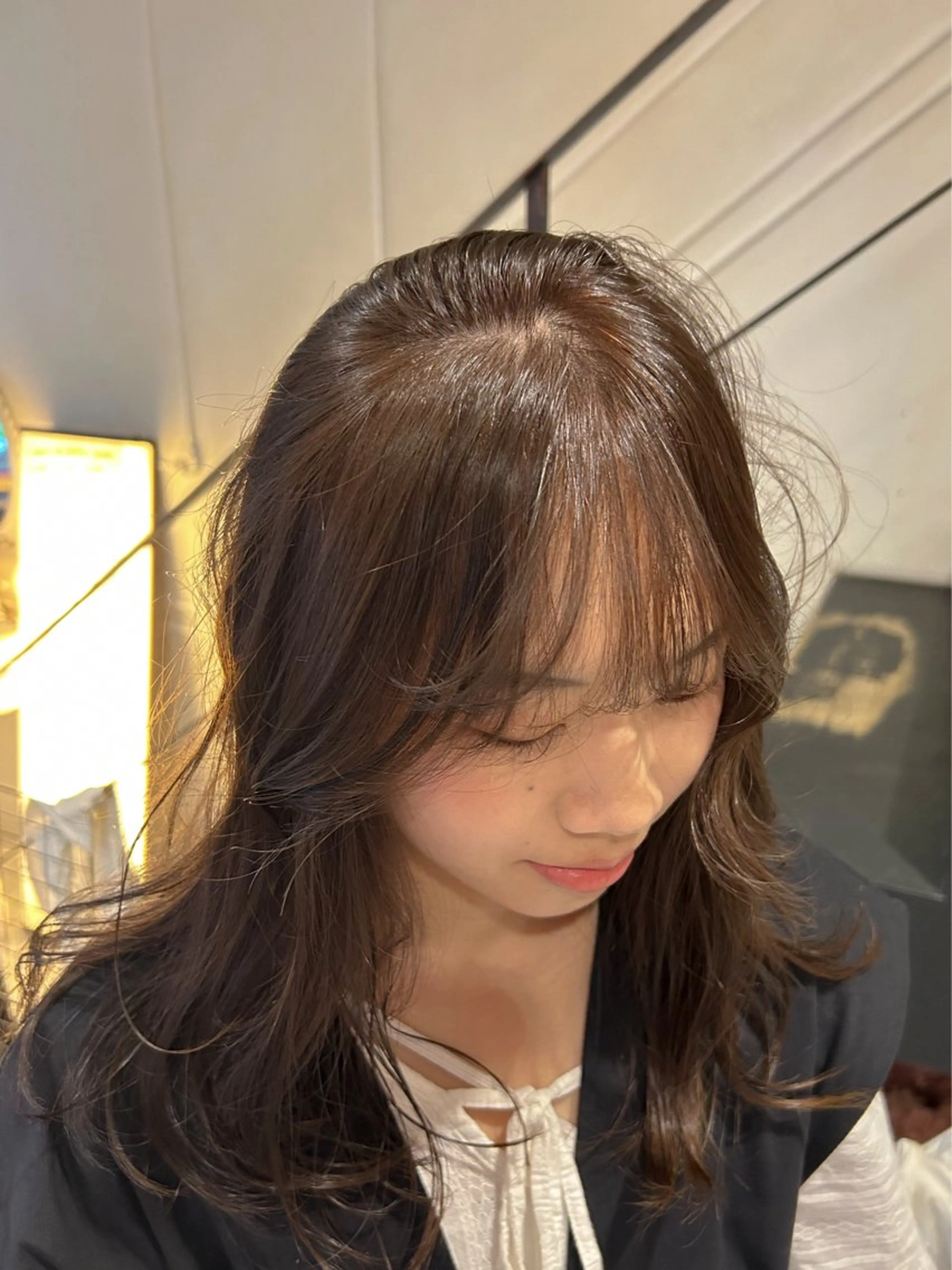 カラー ヘアカラー RINKA 岡崎美容室のヘアスタイル