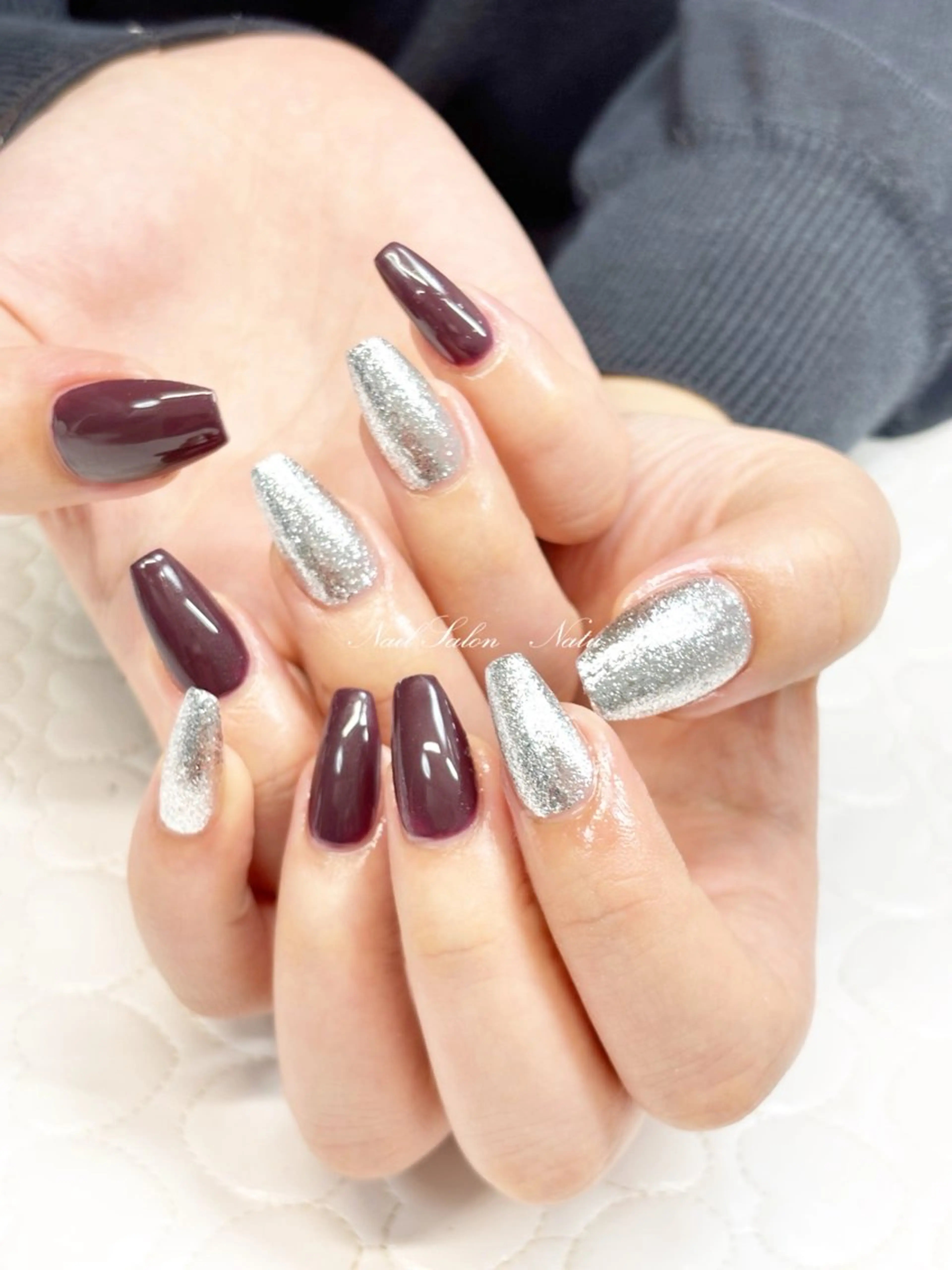 ネイル 長さ出し nailsalon　 Natuのネイルデザイン